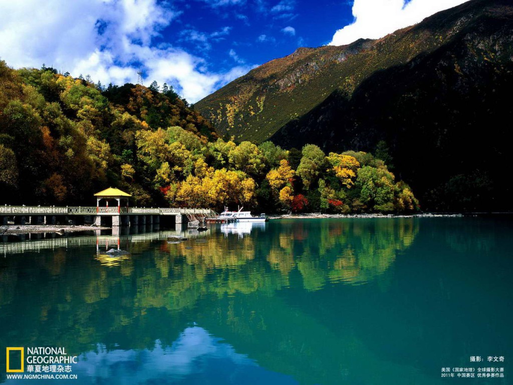 美景图片壁纸秋日多彩黄山|历届中国黄山国际摄影大展作品赏析（8）_美景图片高清大图图片真实照片