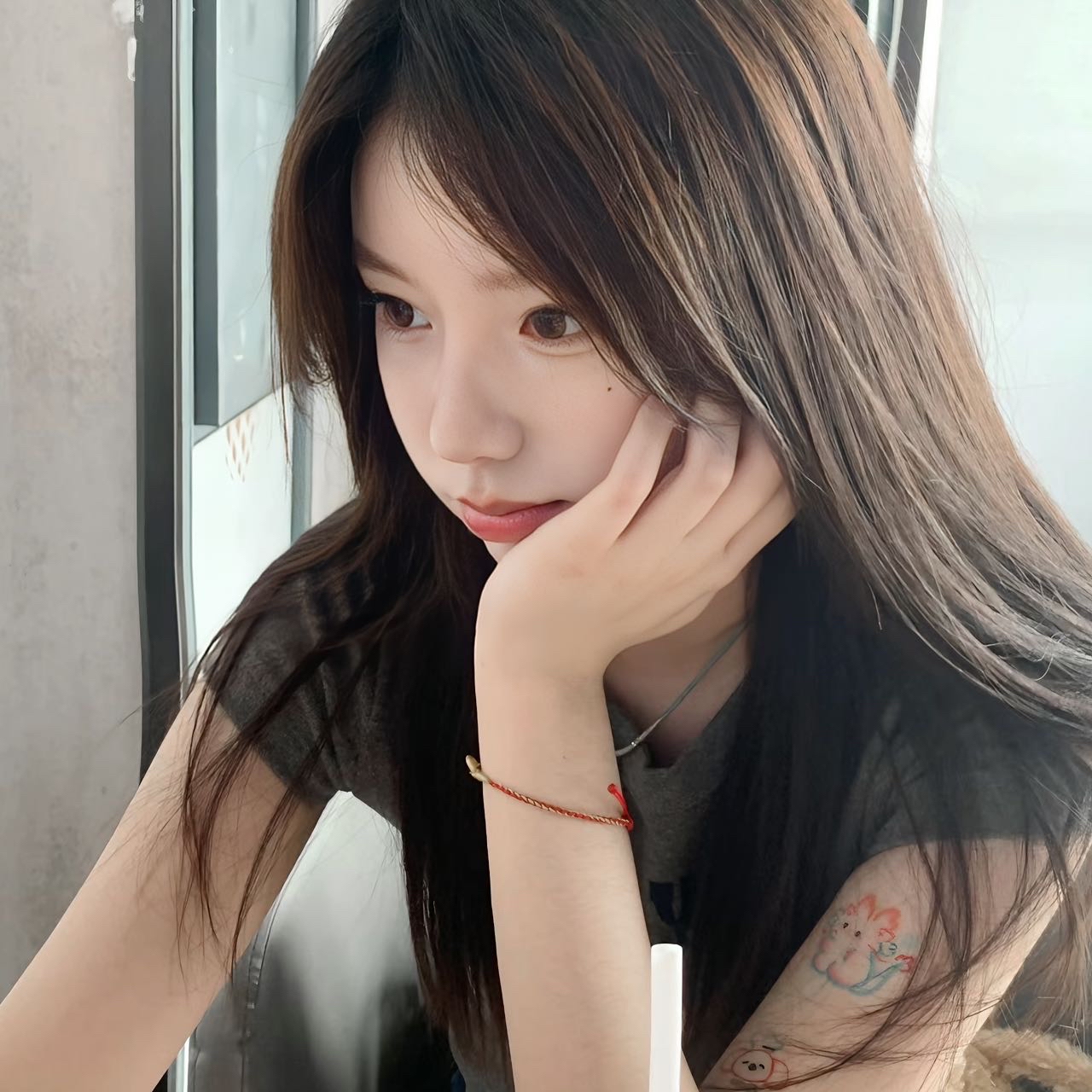 真人美女头像台灣_真人美女头像情头真人