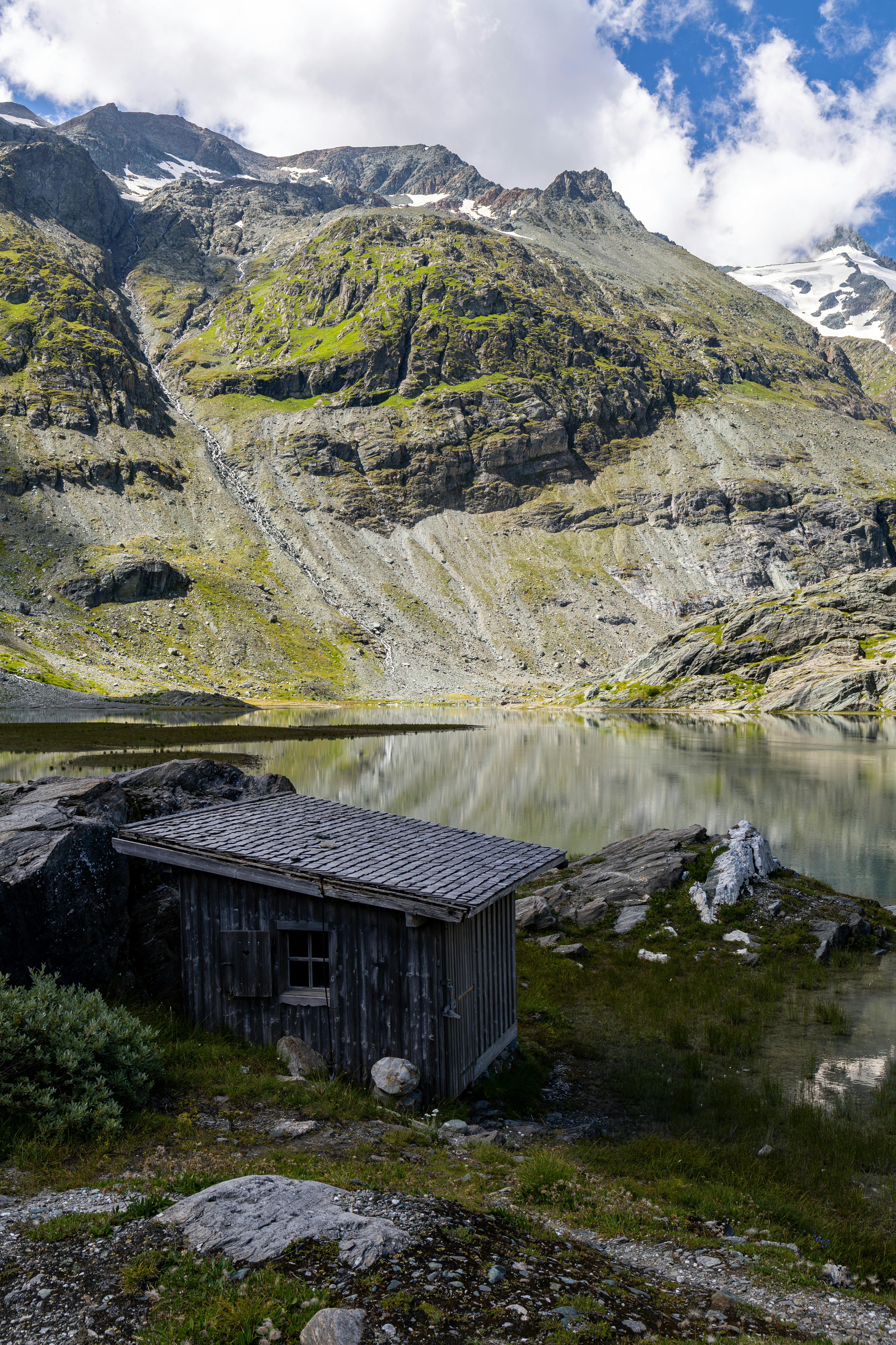 美景图片Stunning_风景秀丽的高山湖泊，山峦倒映