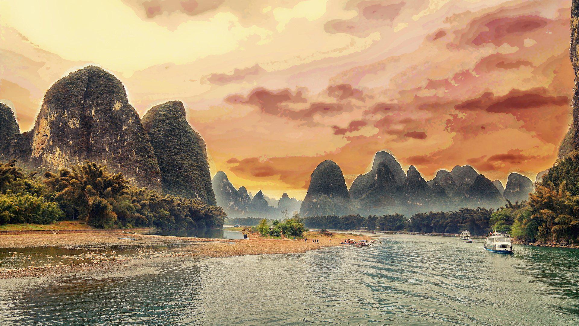 美景壁纸中国十大自然美景_美景图片高清大图图片