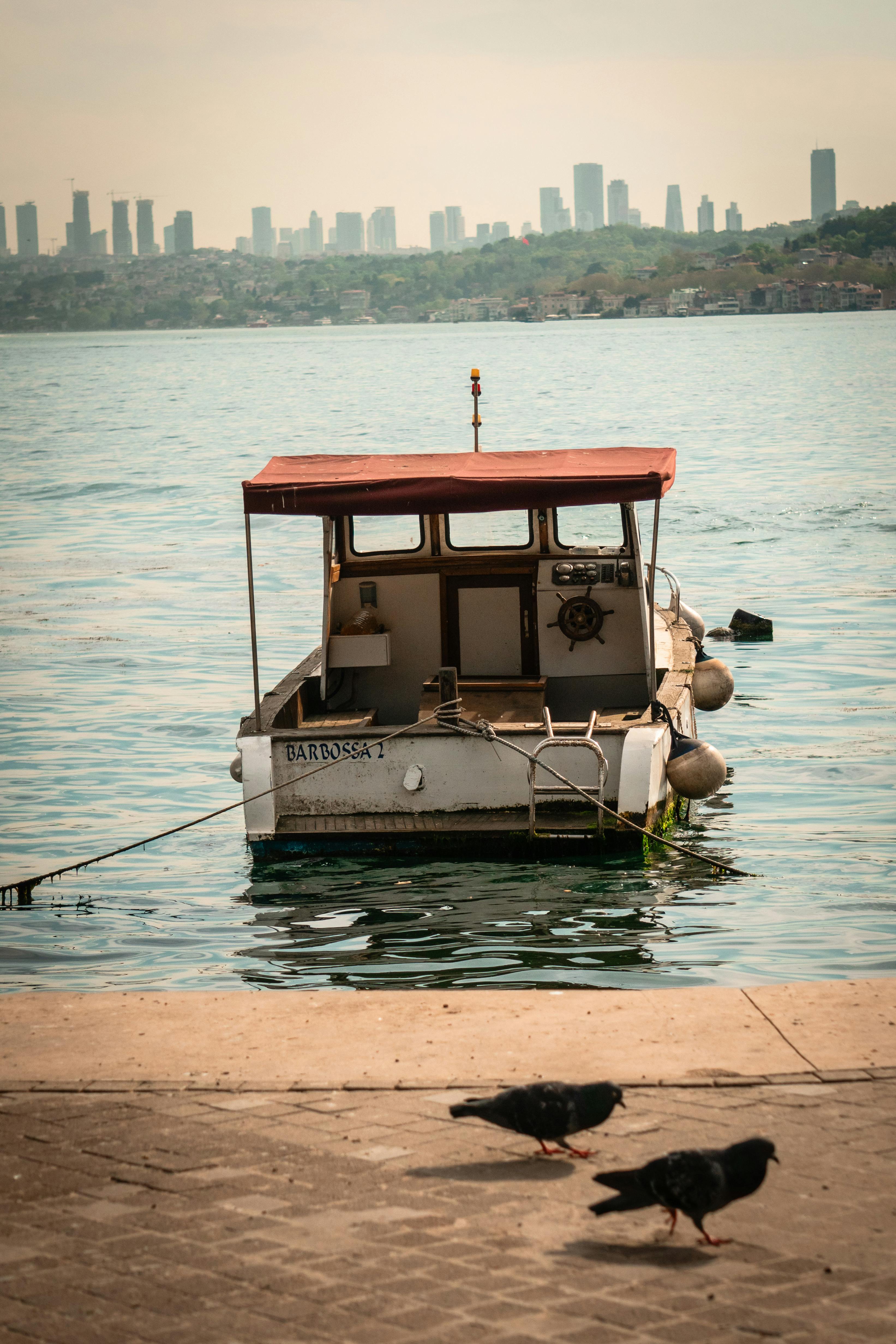壁纸古风Water_河畔的中国传统建筑