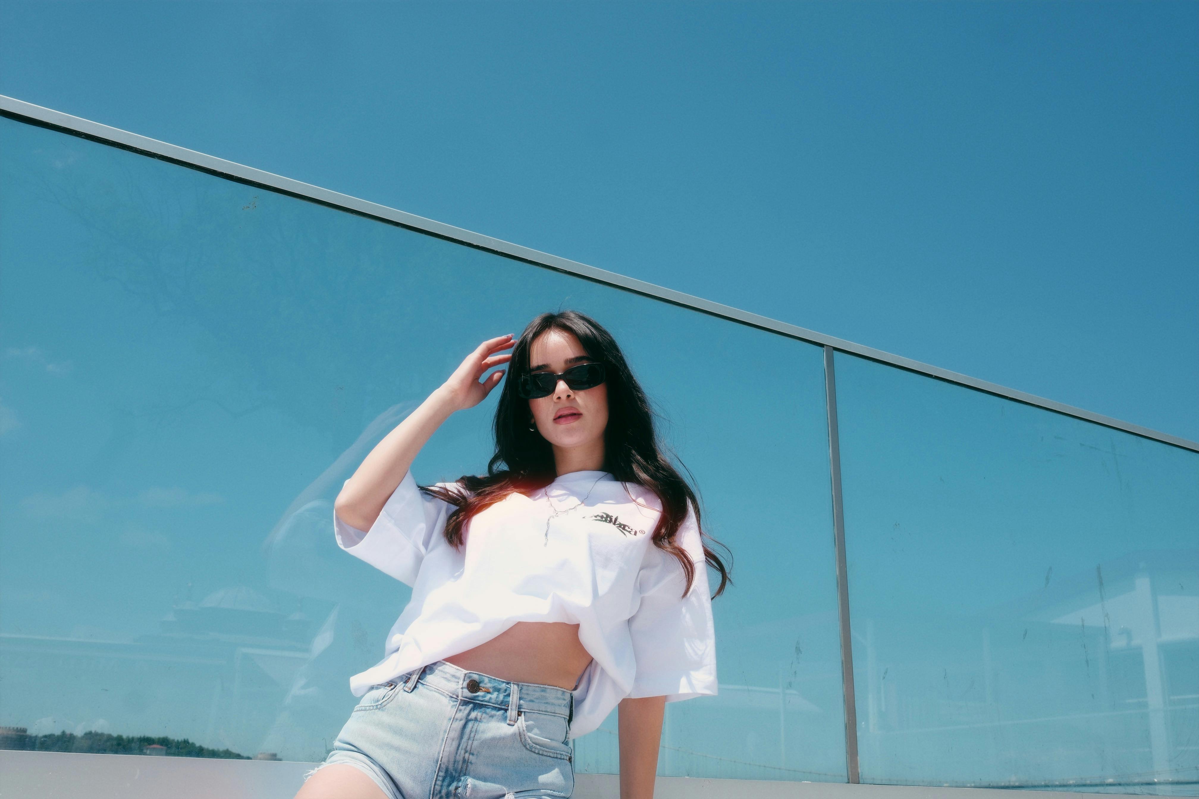 美女壁纸Head_汉堡钢桥的阴影景观