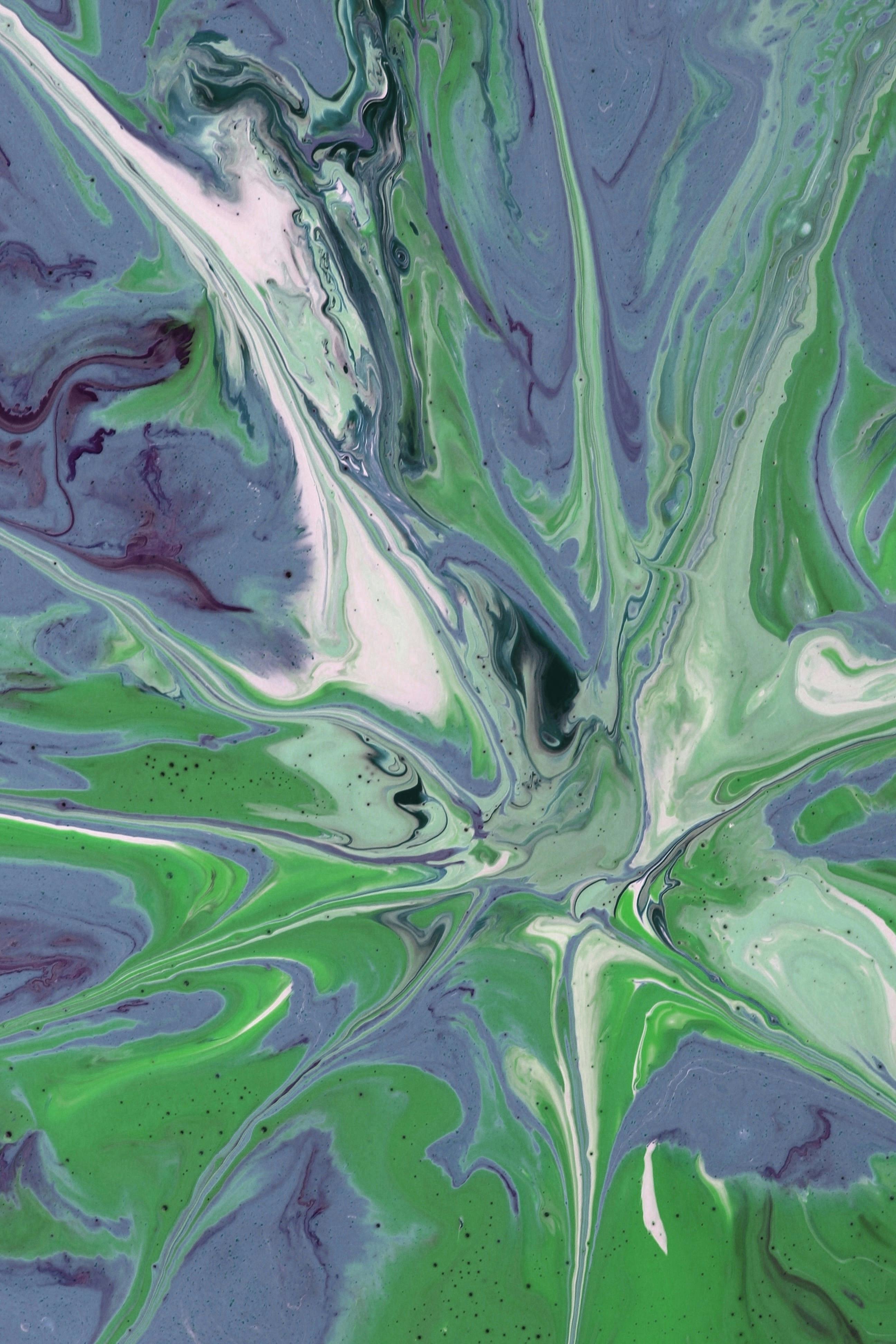 壁纸古风Colorful_充满活力的抽象艺术与流体绘画漩涡