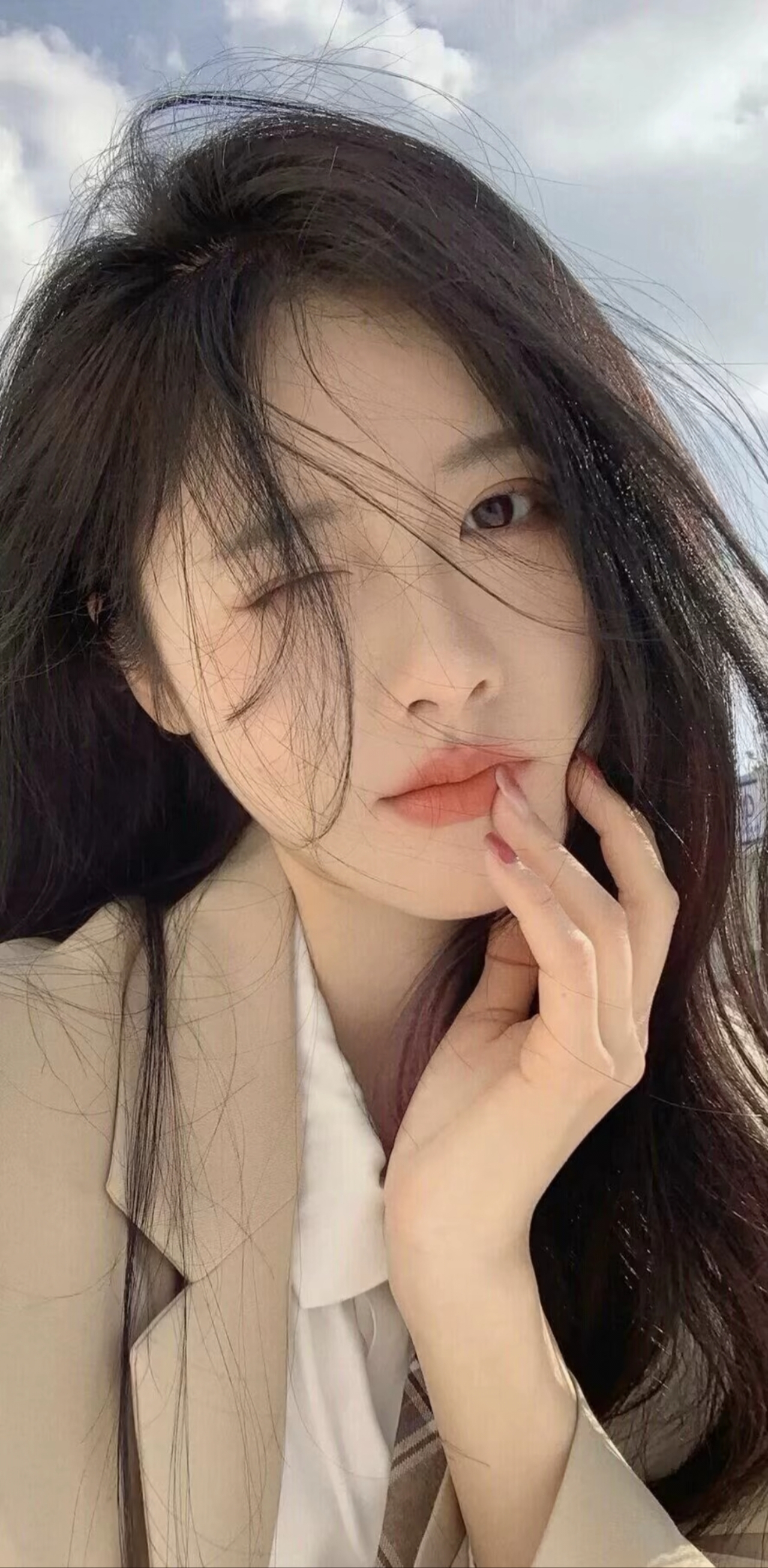 真人美女头像韩国美女_真人美女头像美女壁纸，真人壁纸