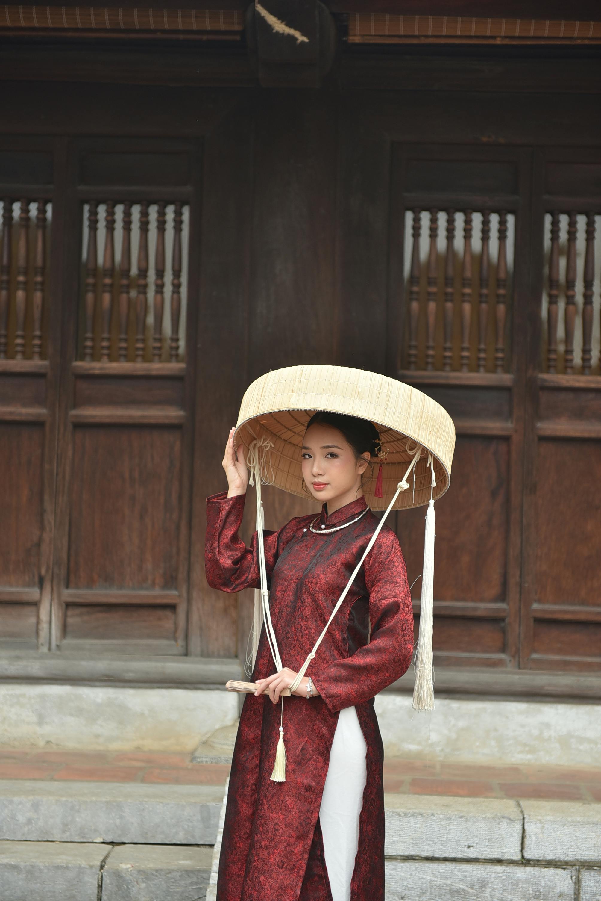 美景图片Arthub.ai_越南传统妇女与鼓