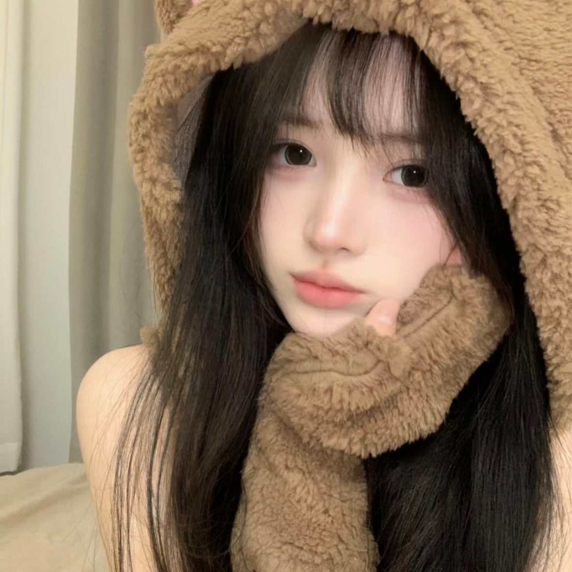 真人美女自拍壁紙_真人美女自拍女头真人