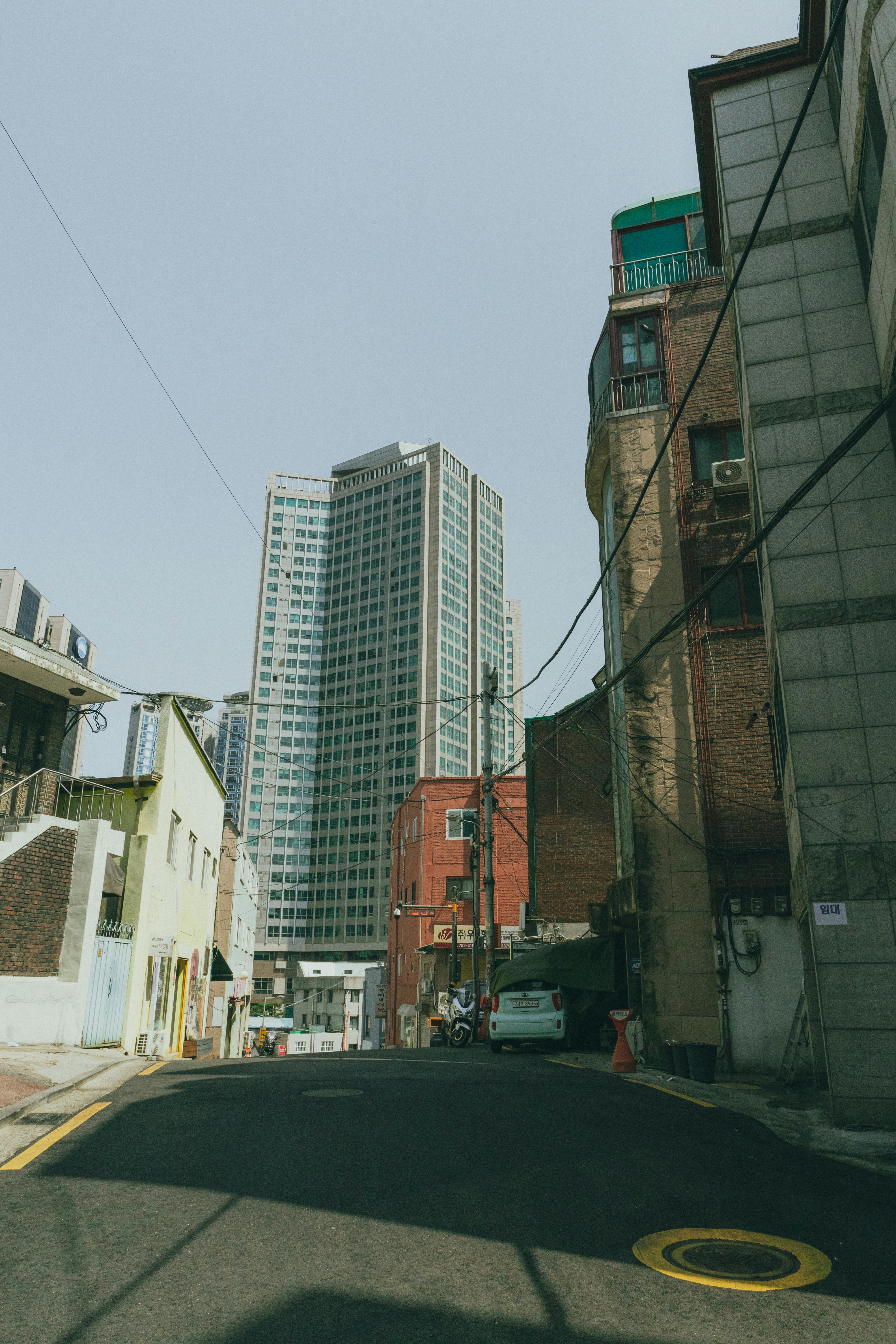 壁纸高清-_城市配送中的首尔街景