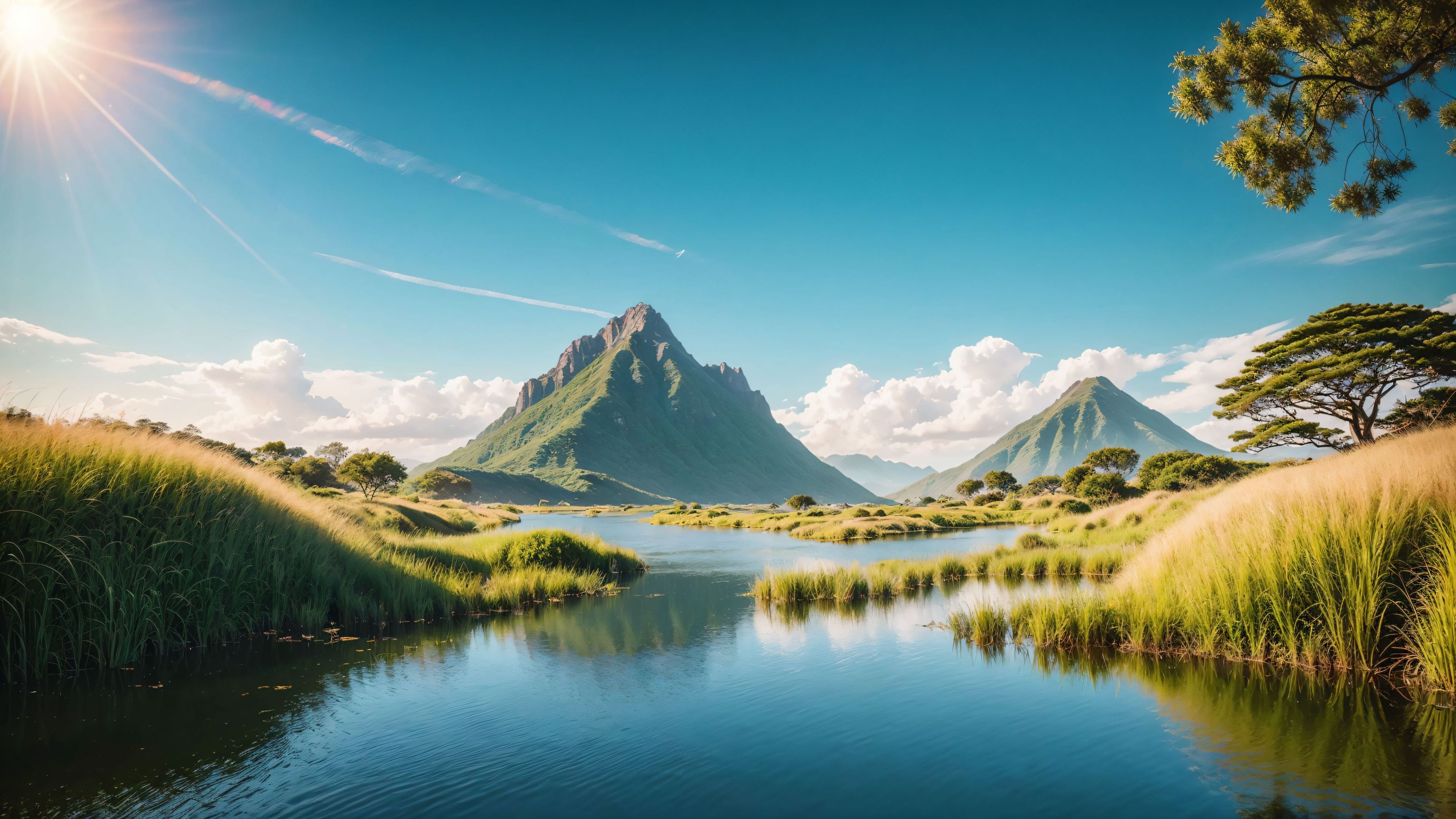 美景壁纸中国最美风景，川西稻城_美景图片高清大图图片可保存相册