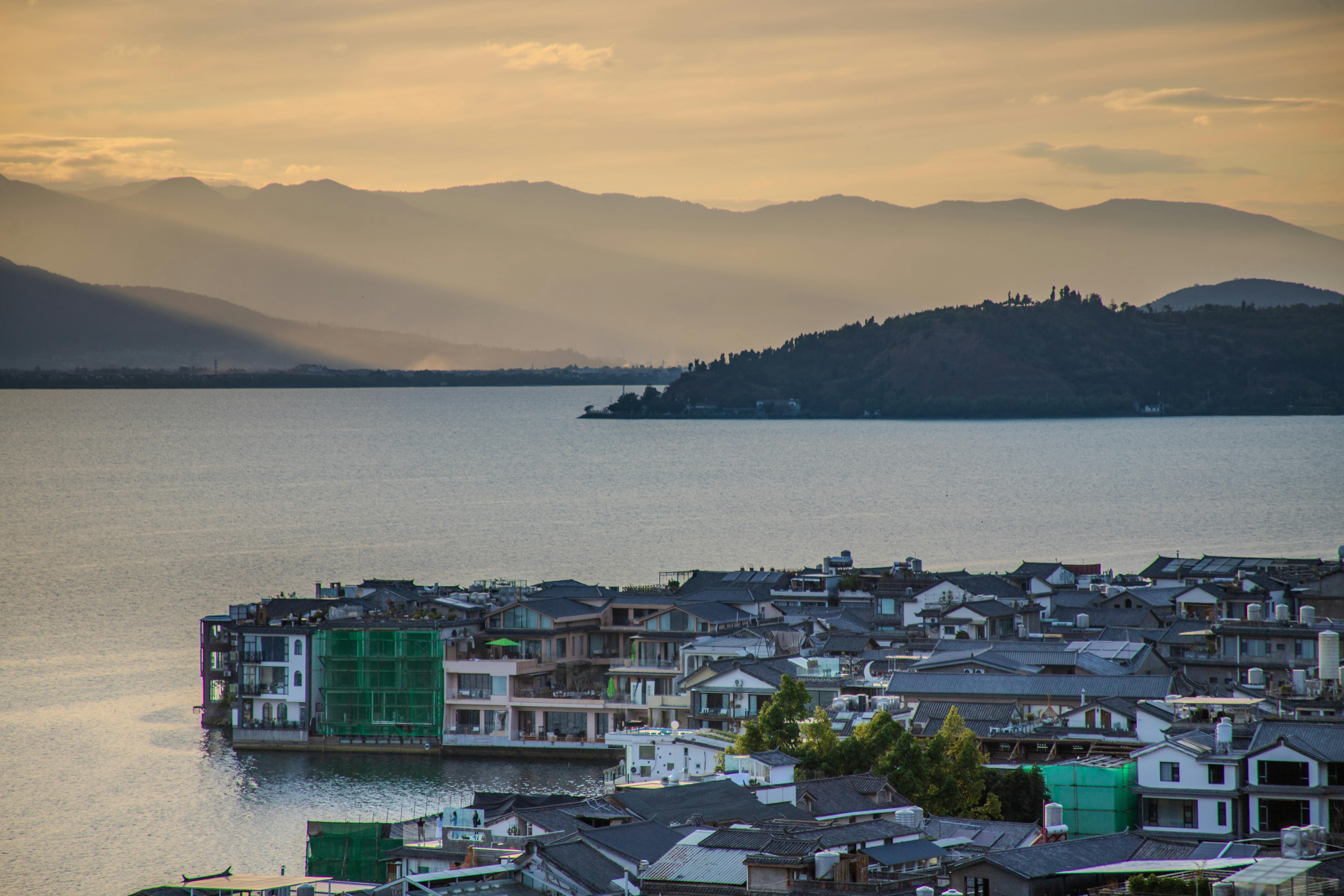美景图片Lake_双重打击