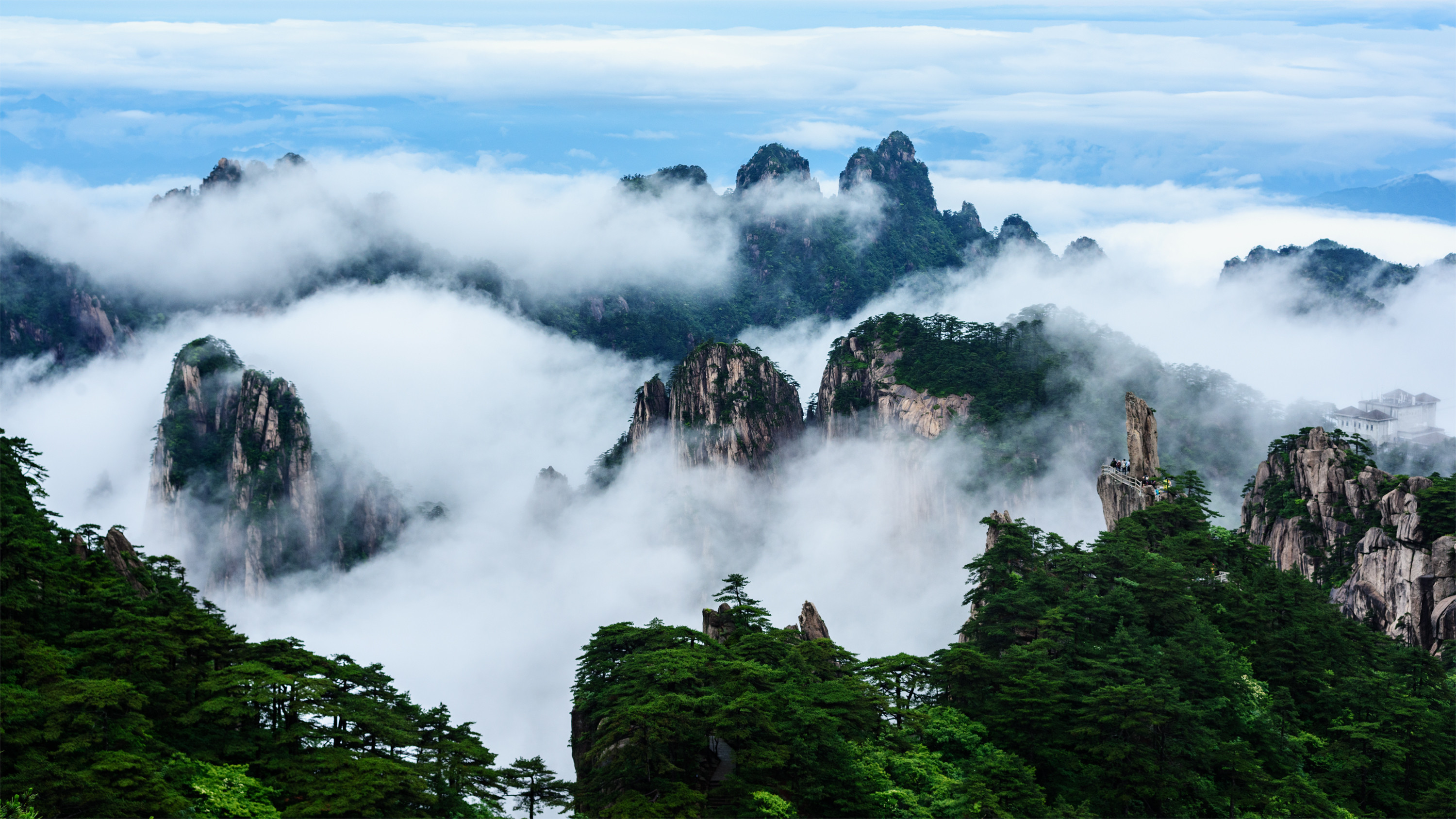美景图片高清大图云南泸沽湖自然风景桌面壁纸_美景图片高清大图图片大全自然景象