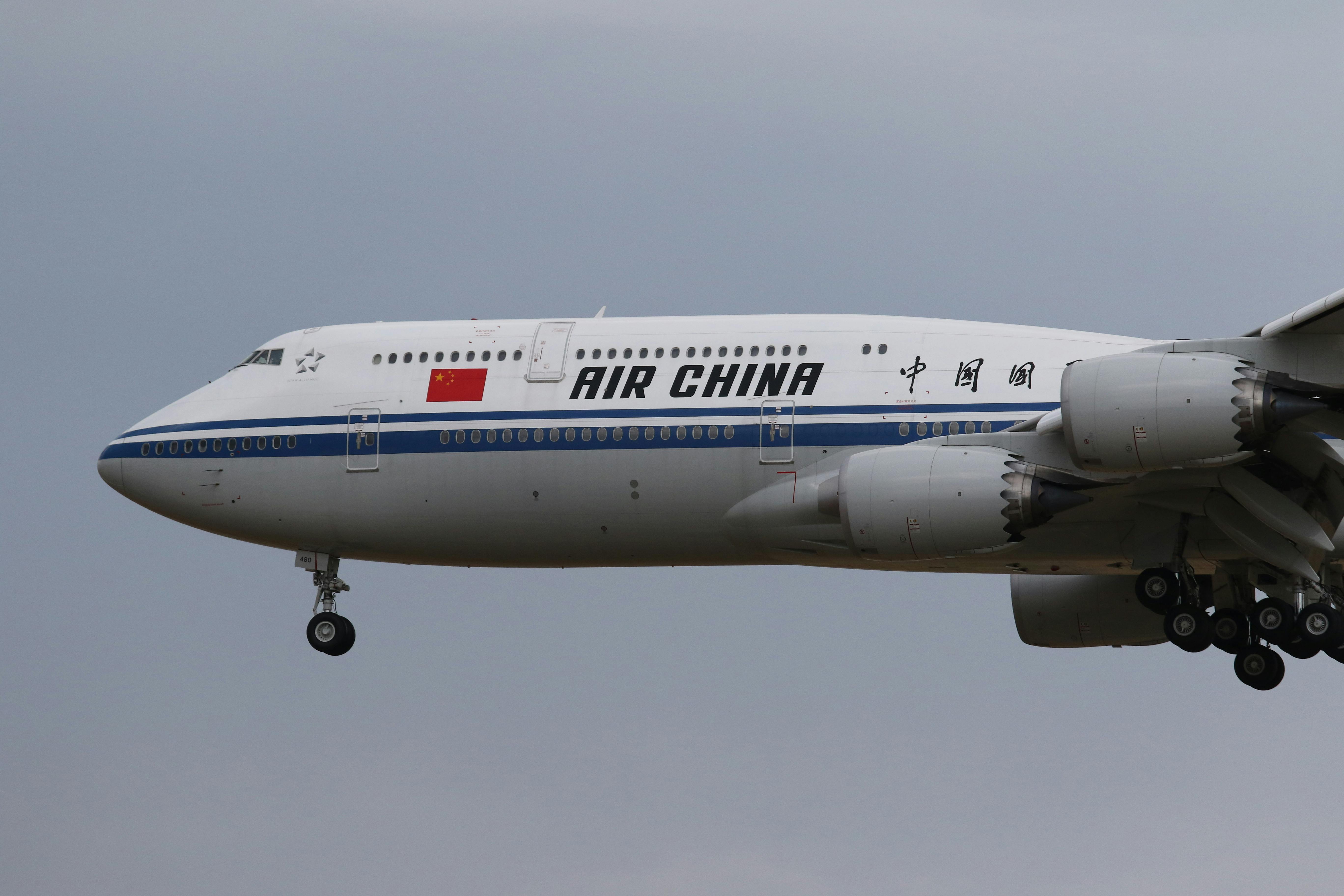 美景图片Picture-图行天下素材网_中国国际航空波音747航班在法兰克福