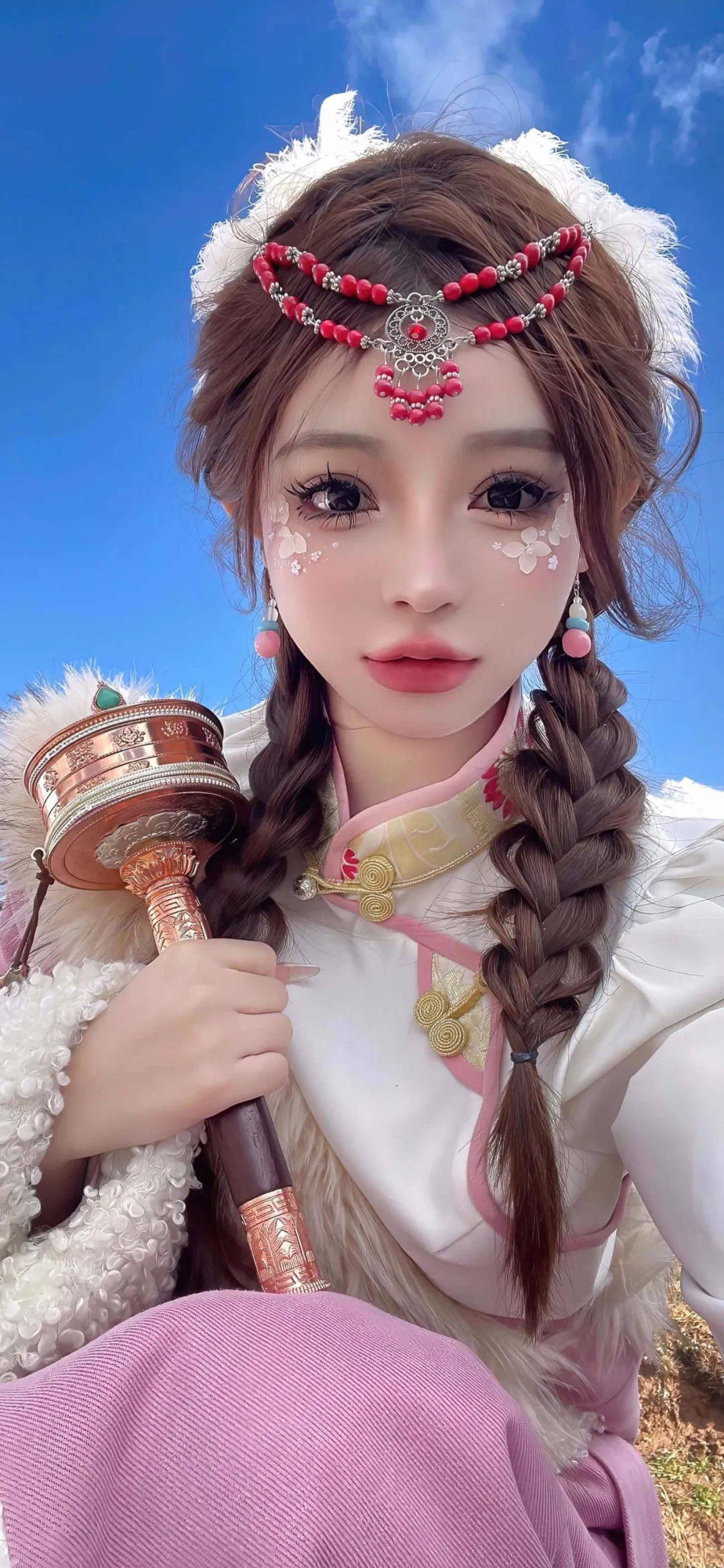 美女照片背影侧面_美女高雅造型