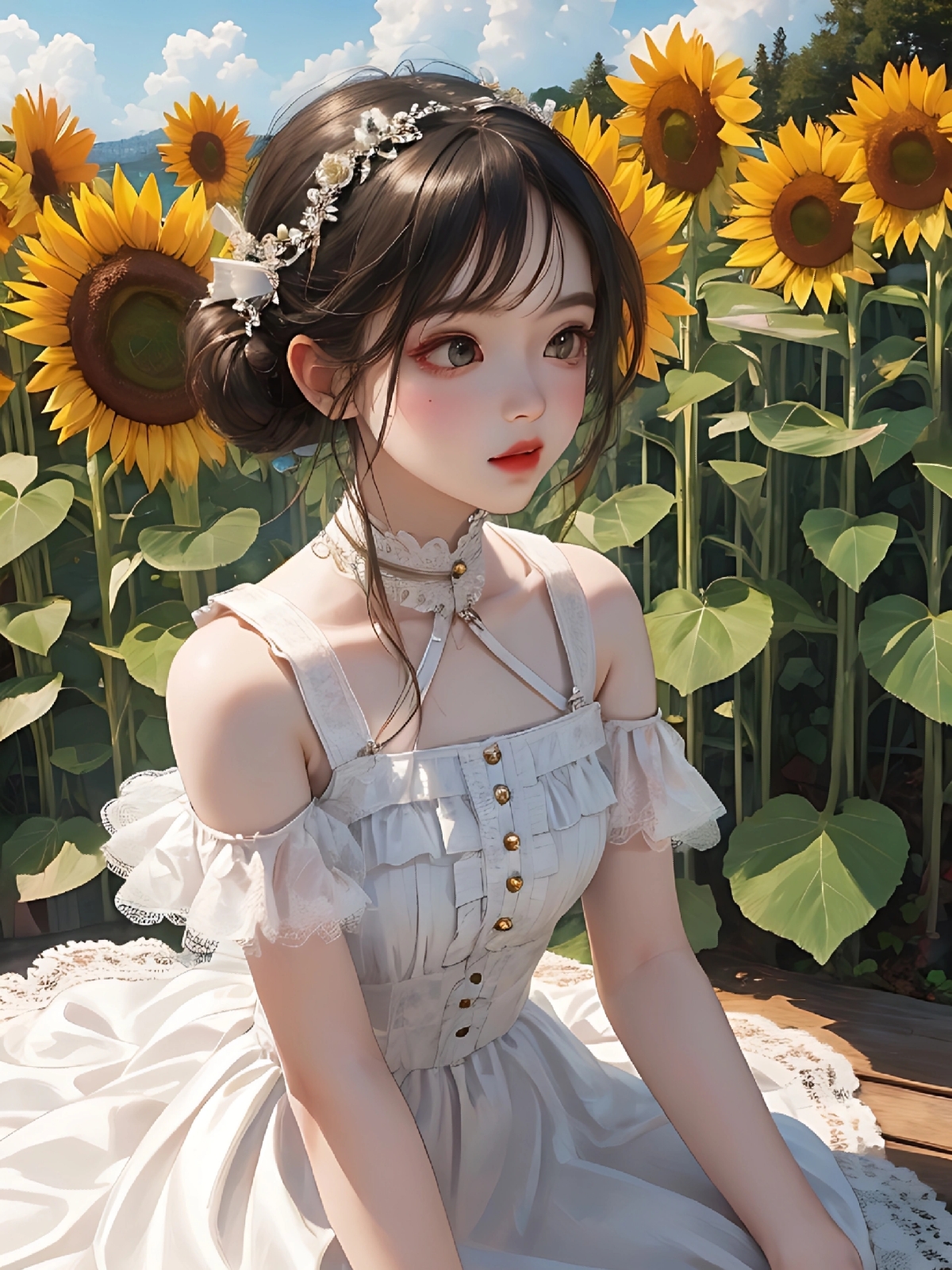 美女壁纸_美女照片侧脸好看头像