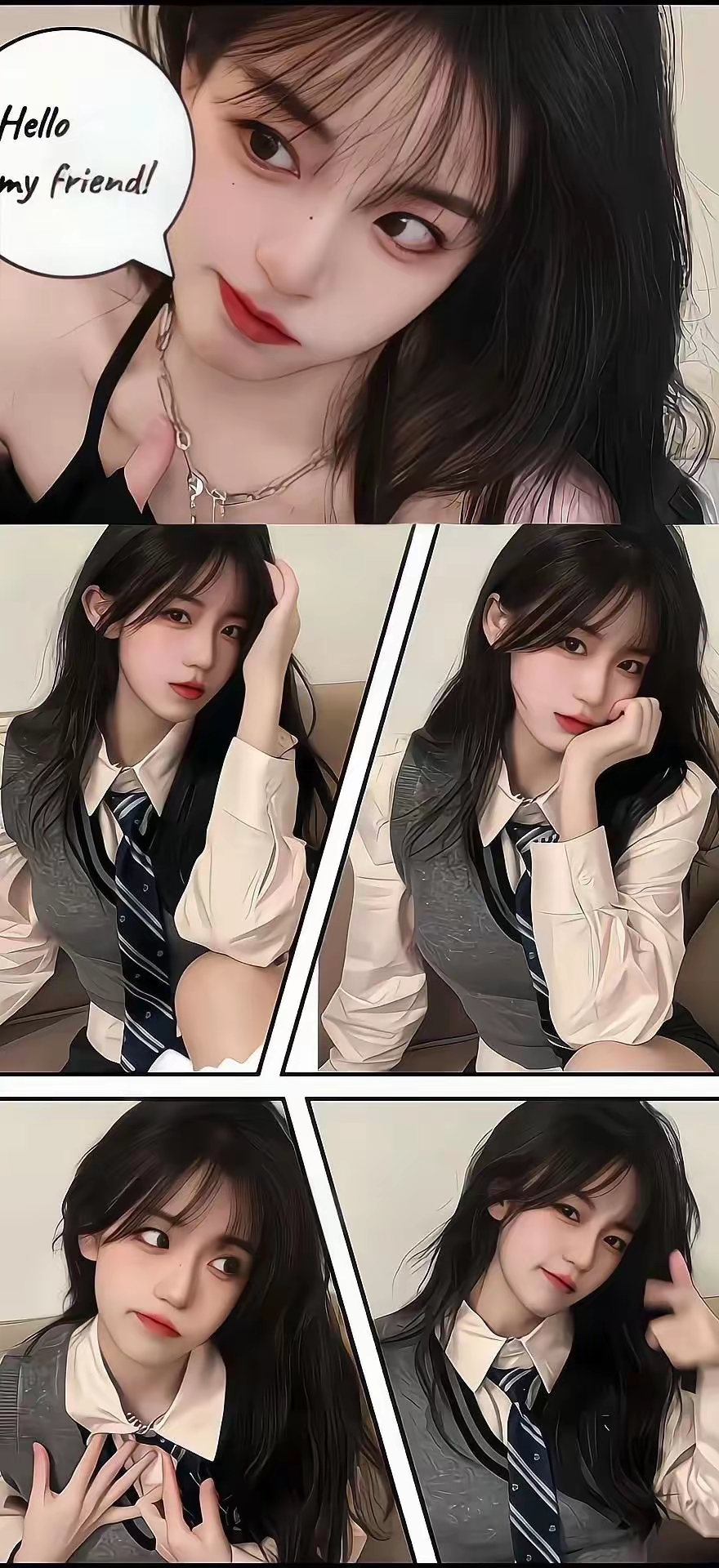 美女高雅造型_美女头像甜美头像