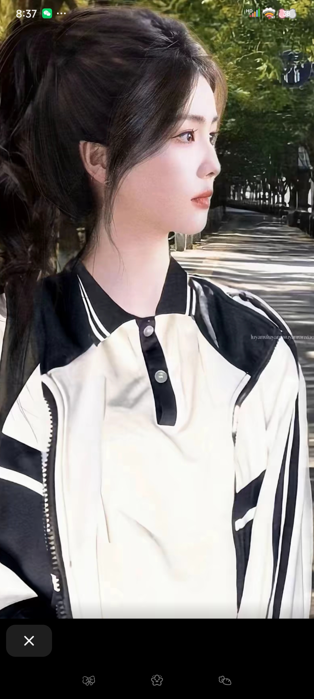 美女图片微信头像背影高清_美女高雅造型