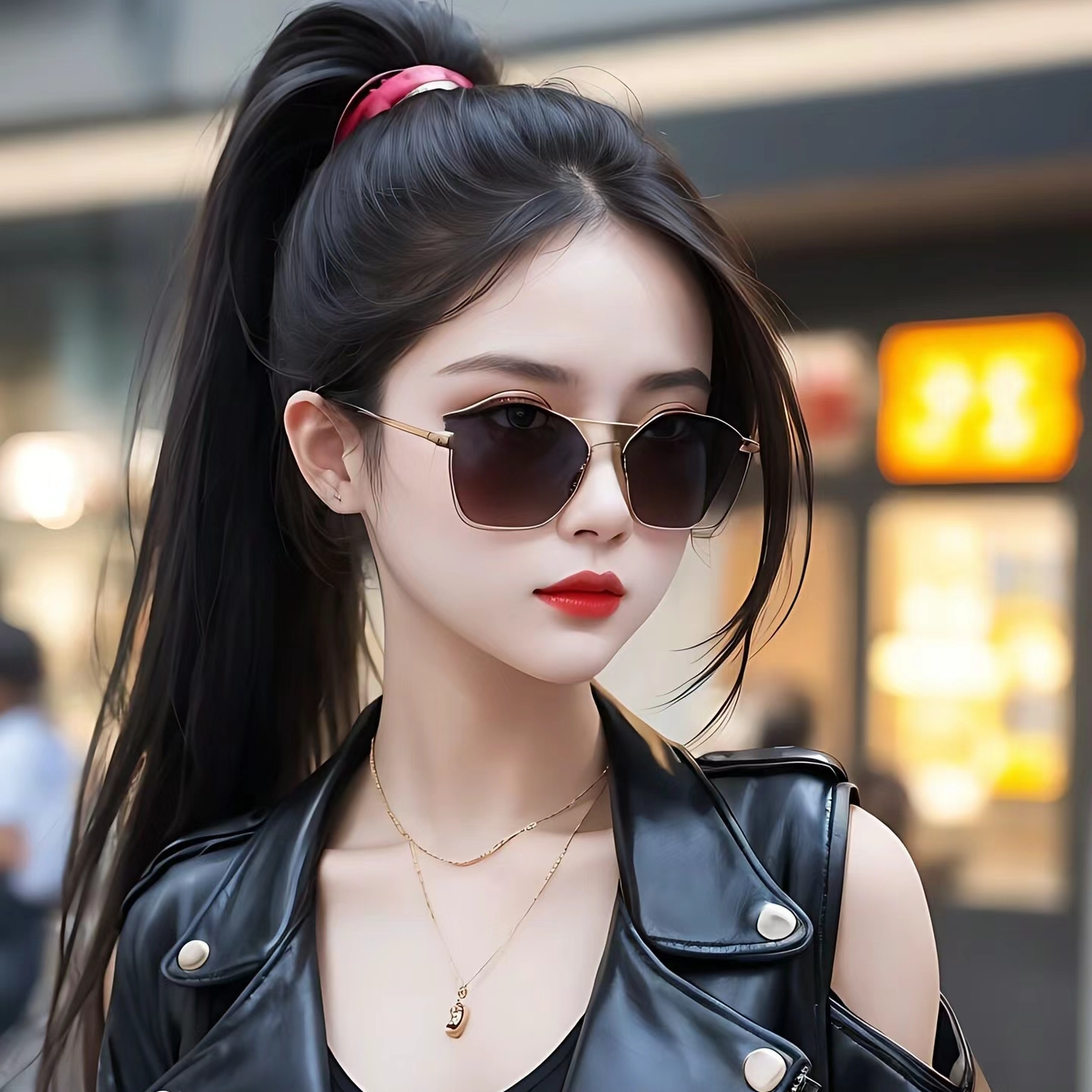 美女头像真人_美女自拍
