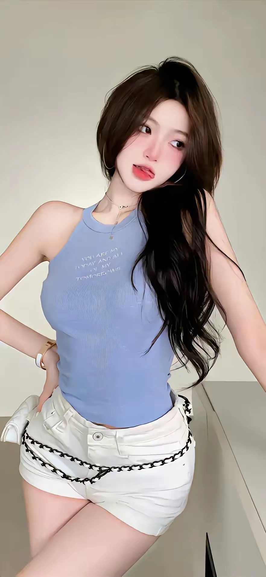 美女头像真人头像高清_美女高雅造型