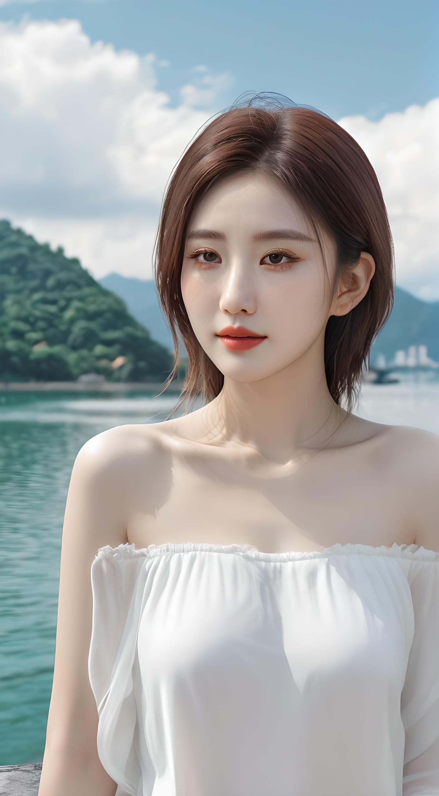 美女照片性格_美女图片微信头像真人背影