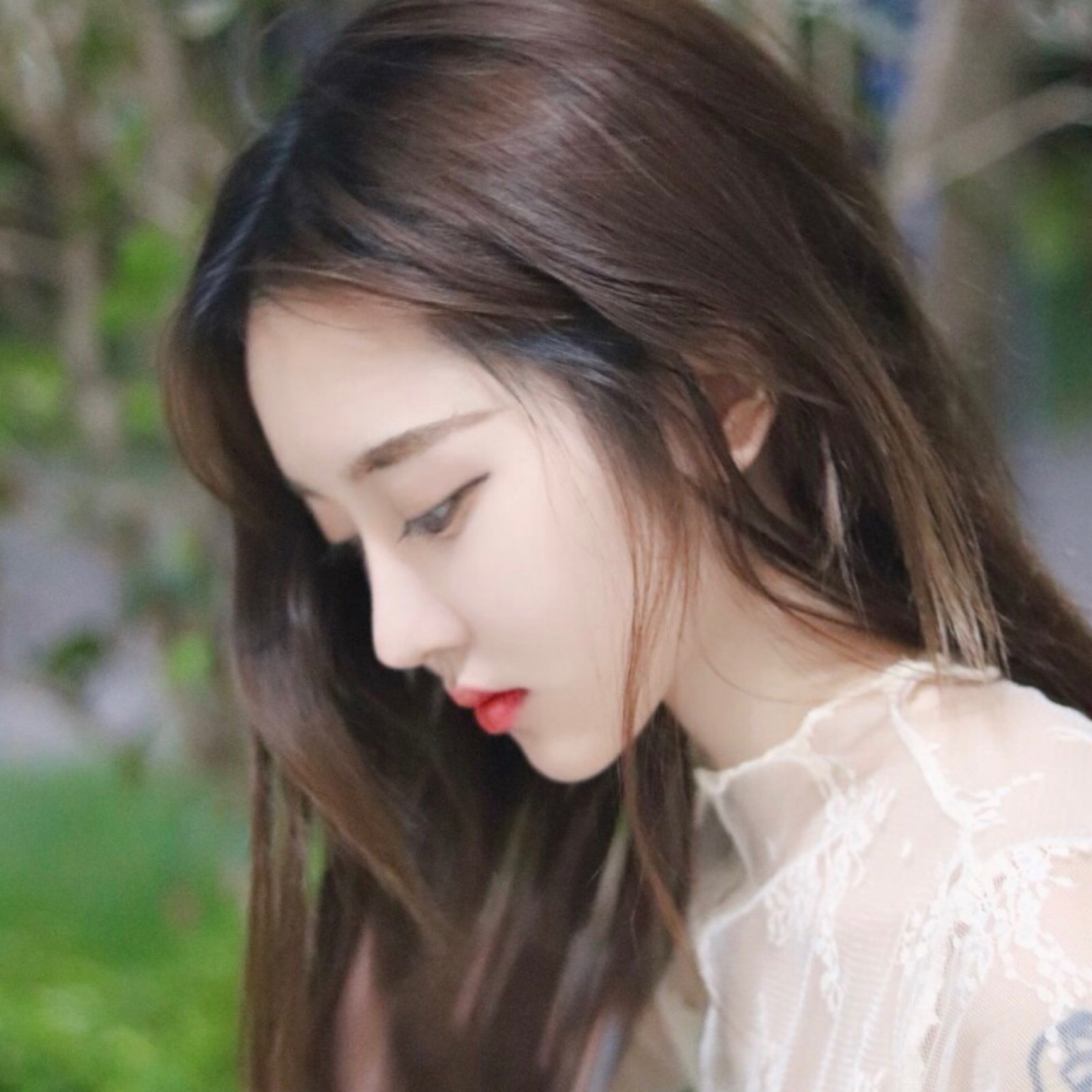美女头像甜美头像_美女高雅造型