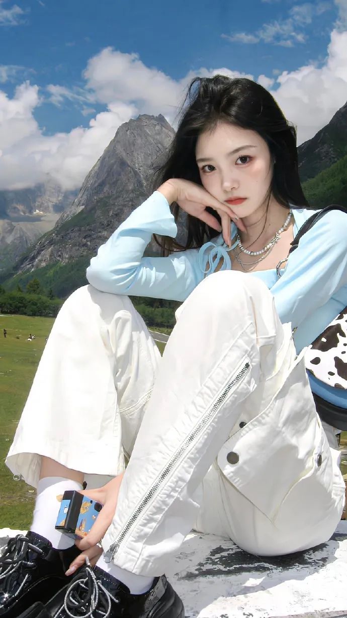 美女头像一个人_美女头像图片真人