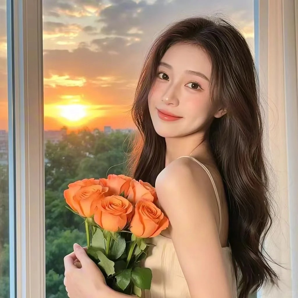 清新明媚的春日头像真人男头女头今日头条_美女图片微信头像背影唯美