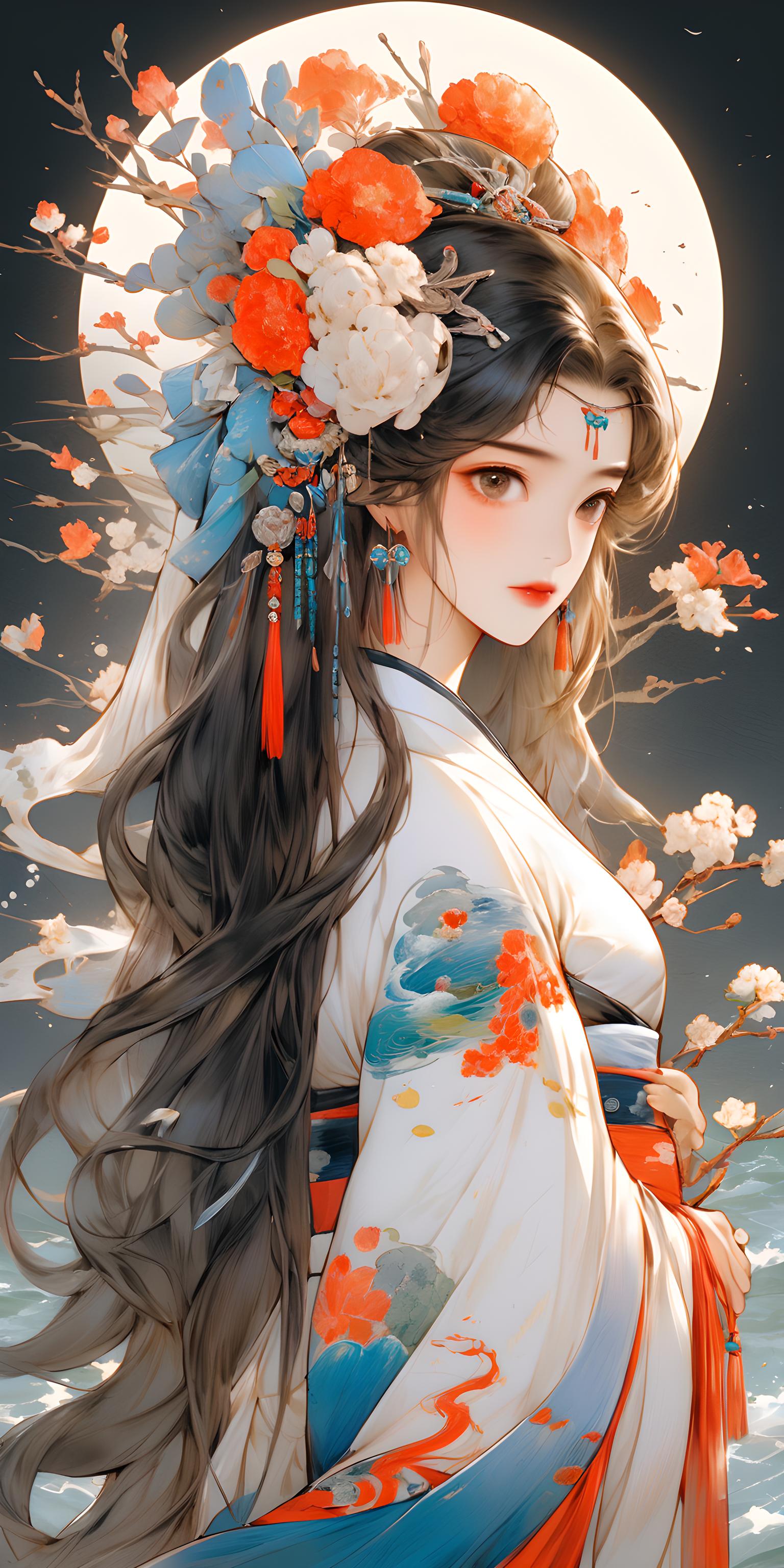 美女图片微信头像高清头像_美女高雅造型