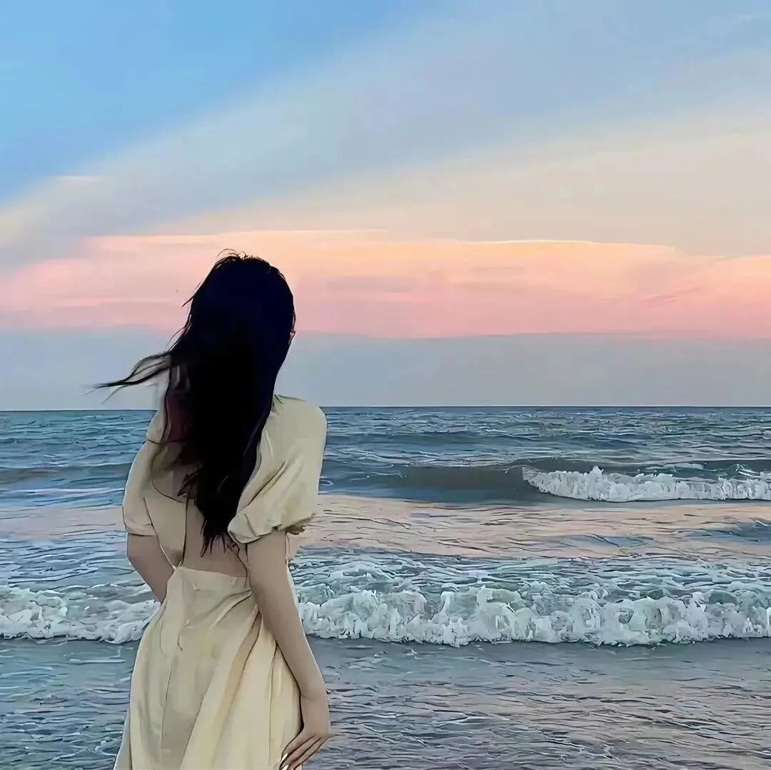 女头不露脸的氛围感拉满的背影头像开学半退来自小红书网页版_美女自拍