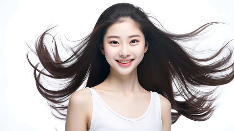 年轻男性背着包坐在湖边的草地上_美女高雅造型