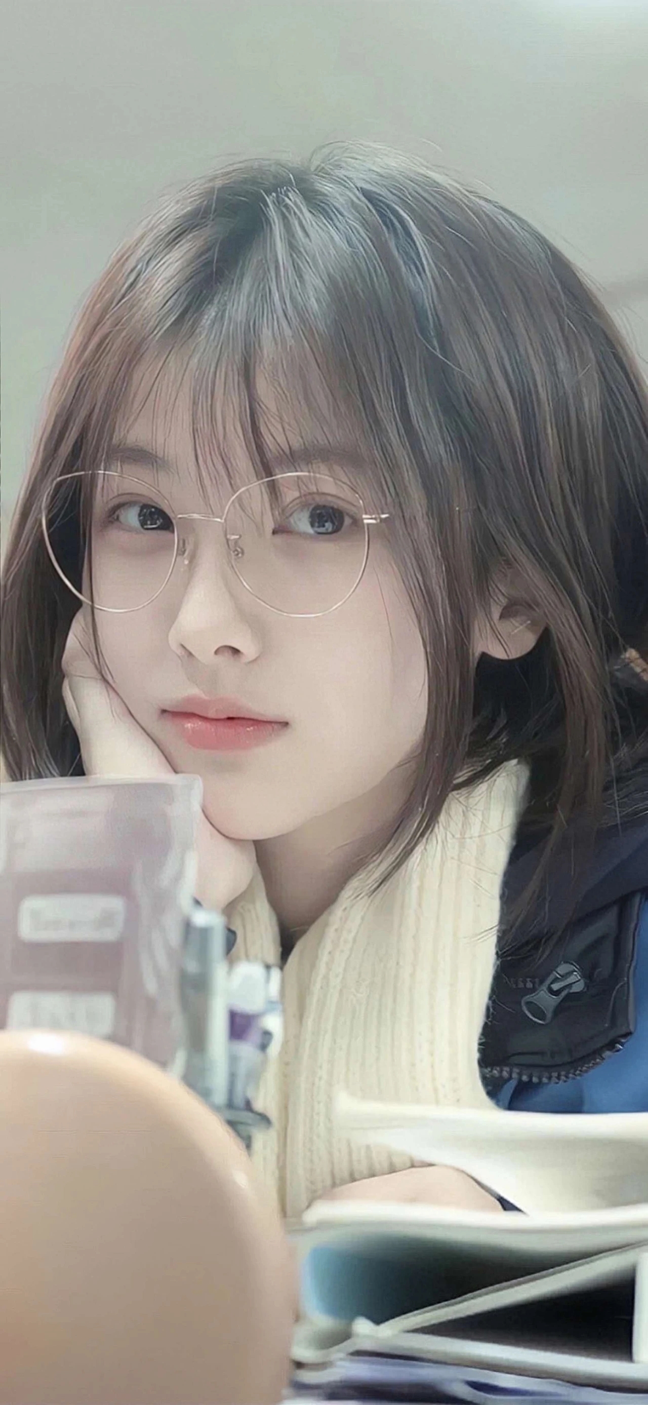 美业个人形象宣传时尚风微信头像_美女头像可爱萌萌