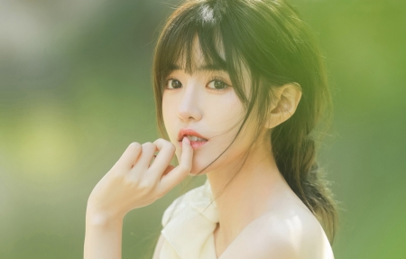 原神美女壁纸鹤_美女照片