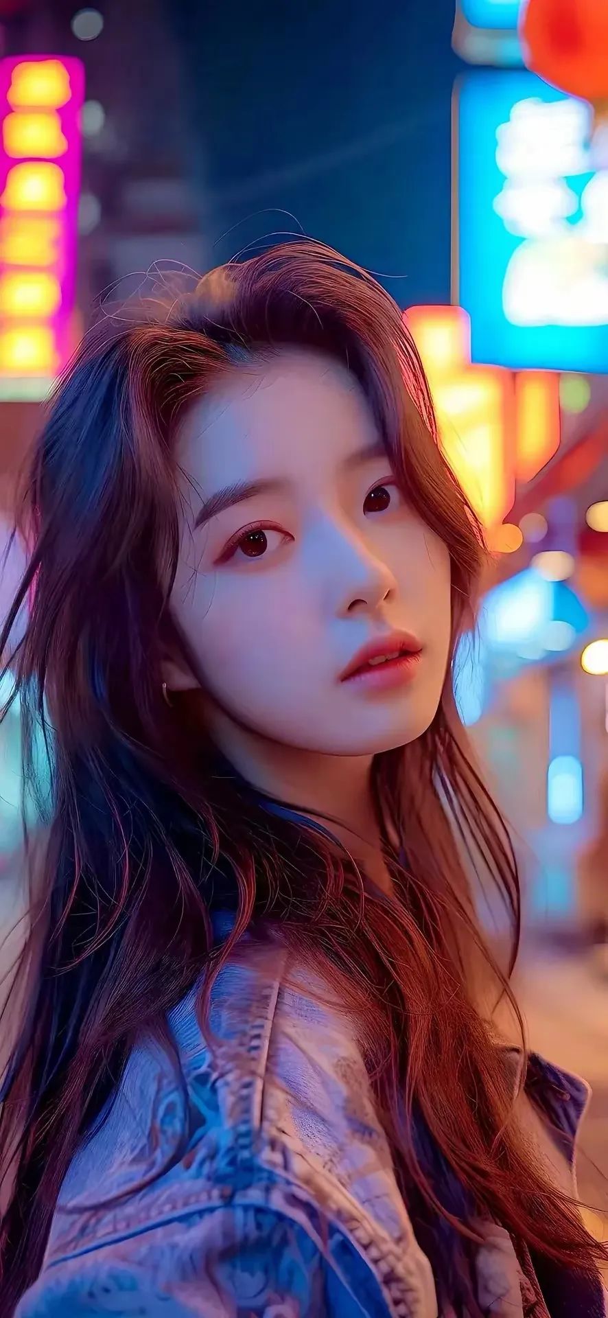 高清全面屏美女壁纸今日头条_美女壁纸