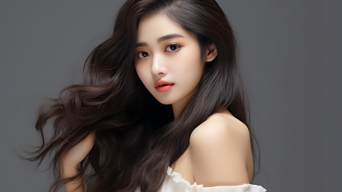 适合春天的温柔头像小红书_美女头像
