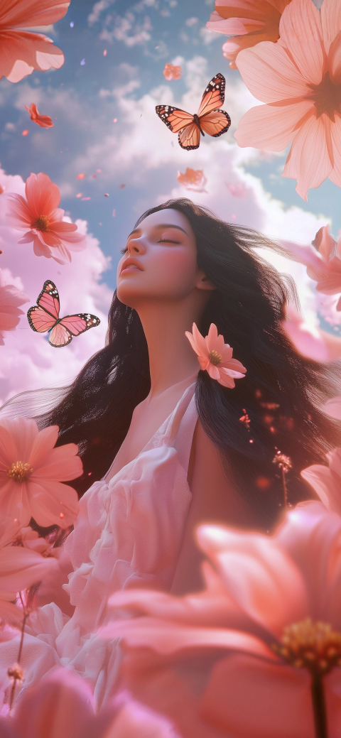 温柔纯欲女生头像_美女头像壁纸