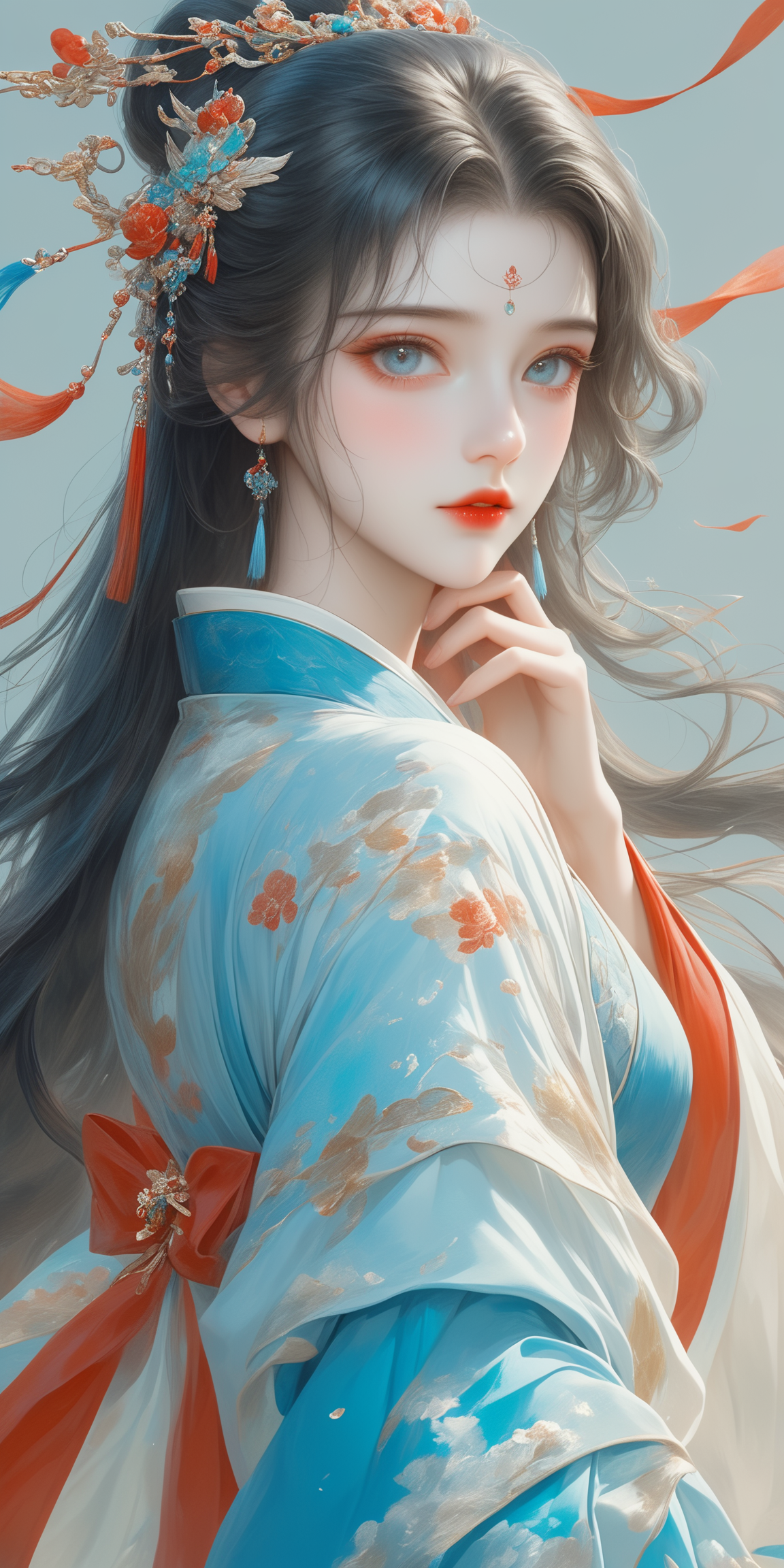 美女图片微信头像背影酷霸气_美女高雅造型