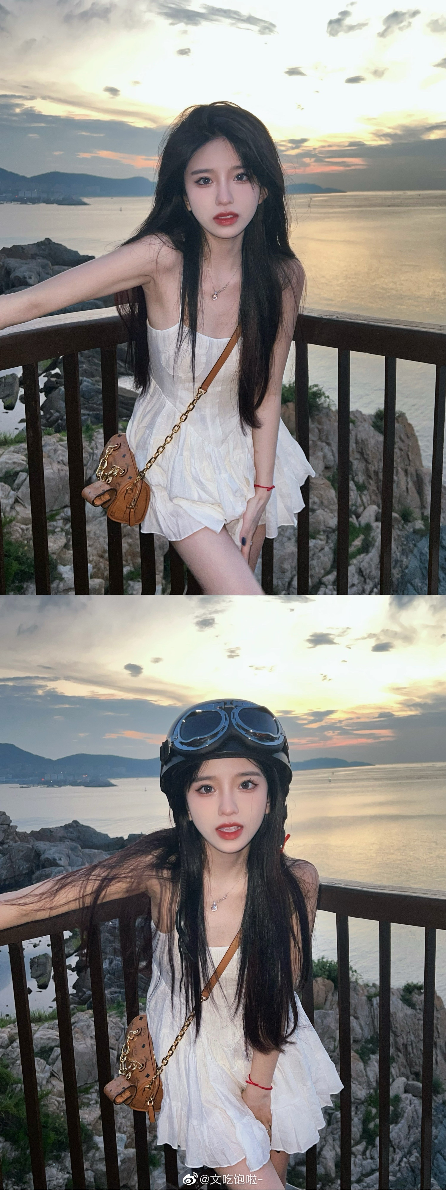 海岛日记小红书_美女高雅造型
