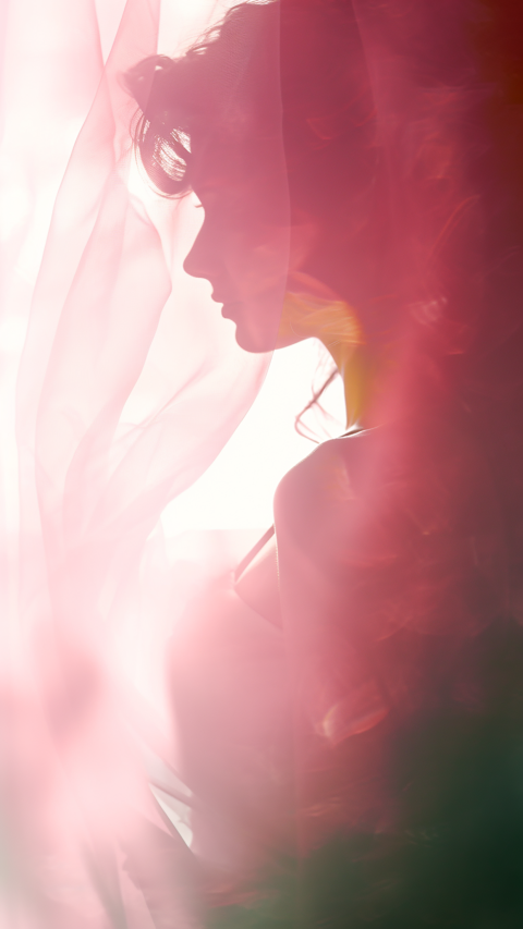 五四青年节通用青春人物背景场景图片素材_美女头像甜美