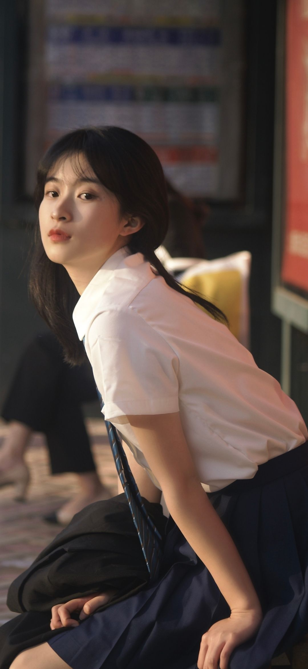 美女图片微信头像侧脸_美女照片