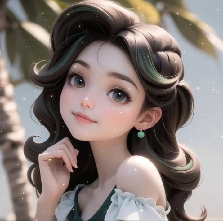 美女照片卡通教程_美女自拍