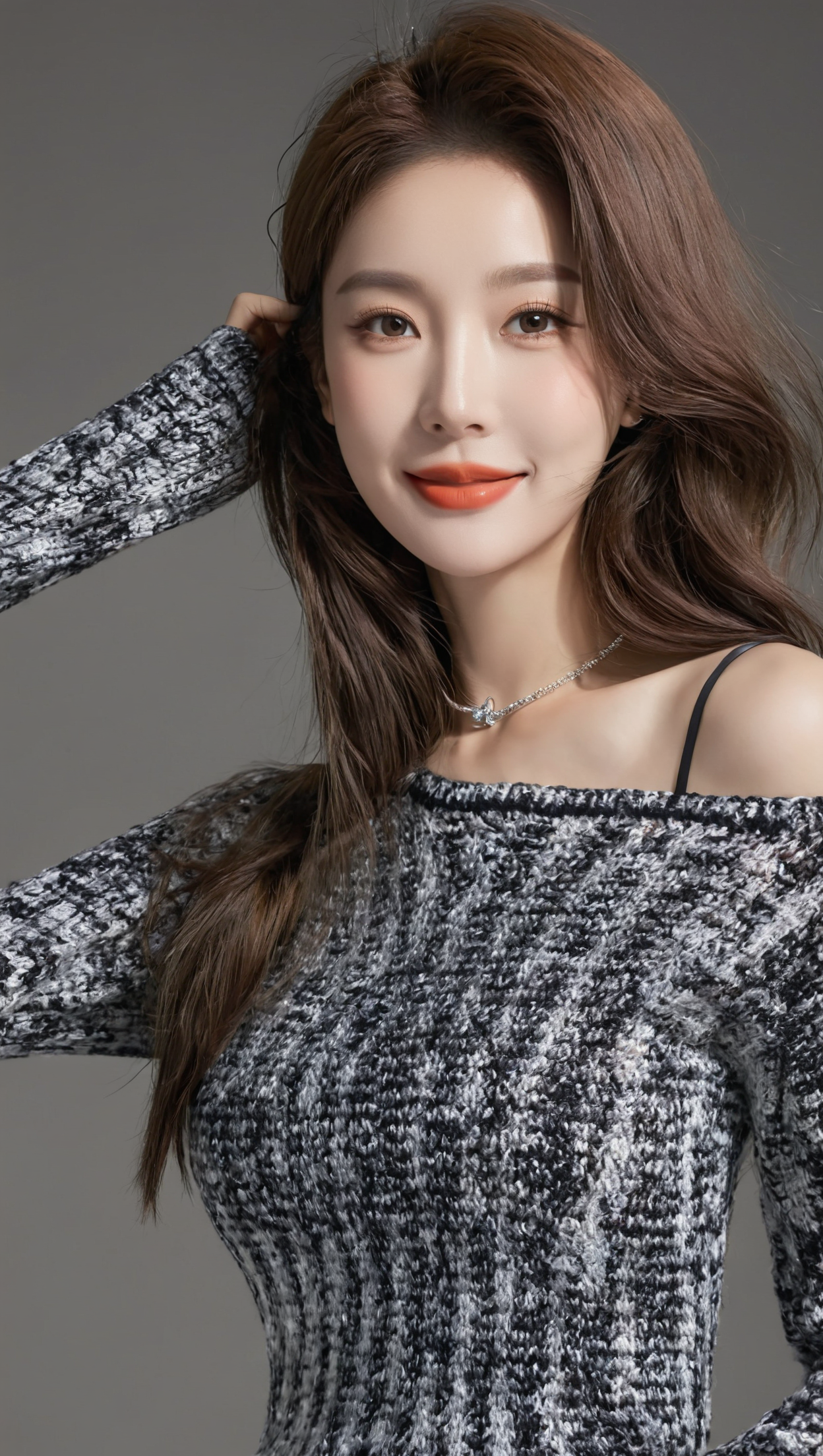 美女高雅造型_美女头像真人高冷