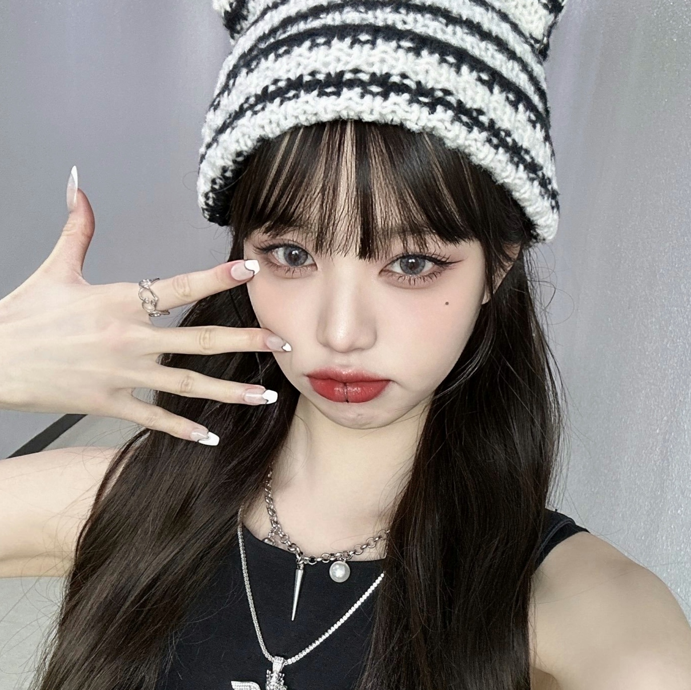 美女头像甜美_美女头像真人氛围感