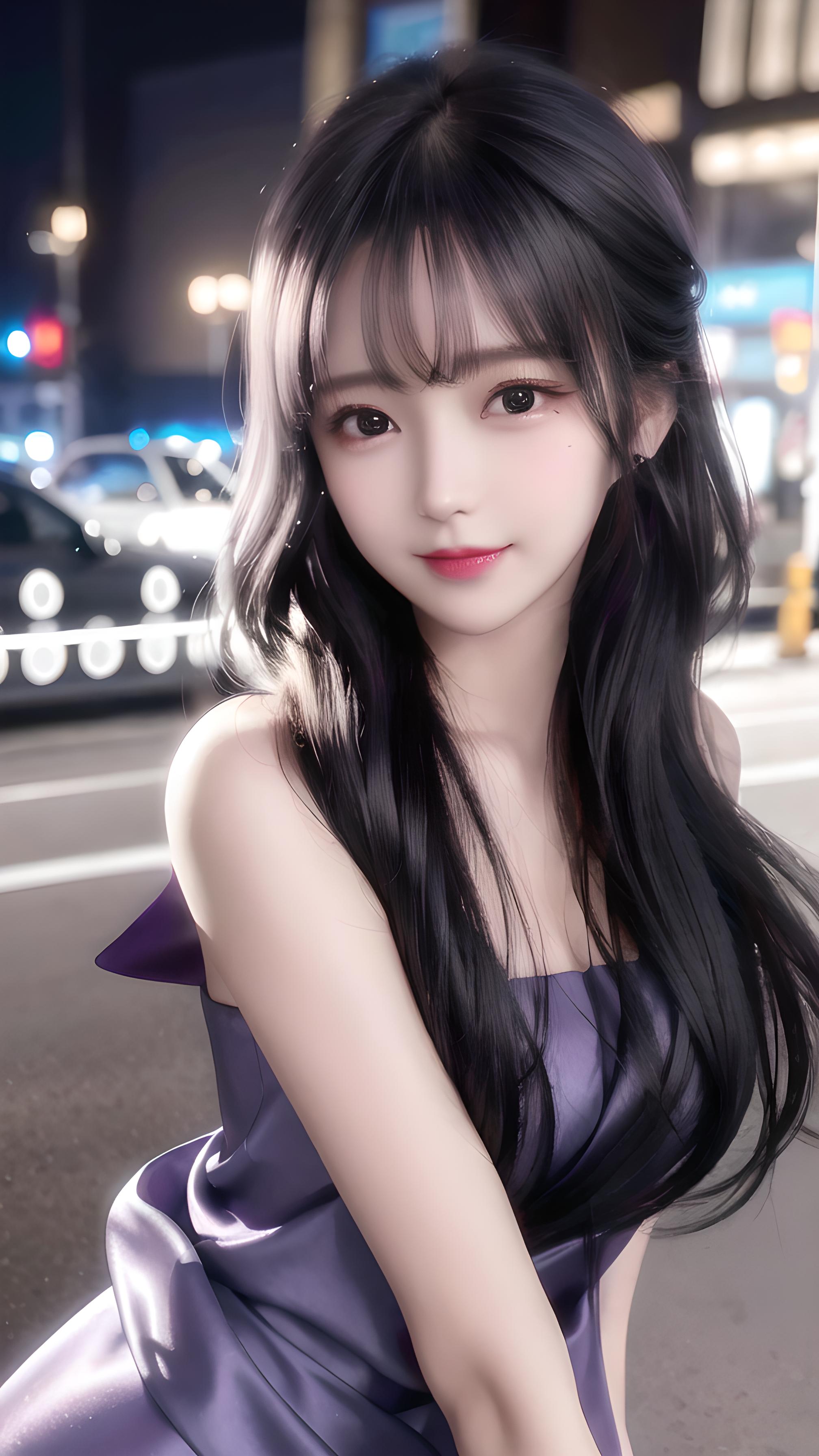 美女照片游泳卡通_美女头像甜美卡通