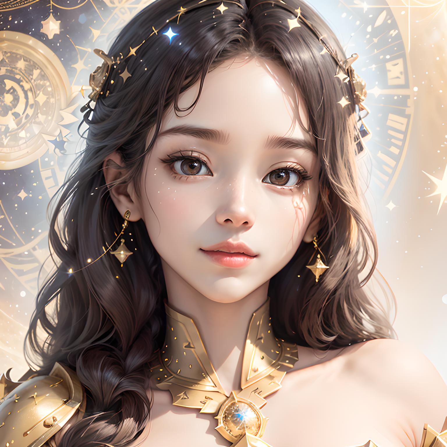 美女高雅造型_美女头像