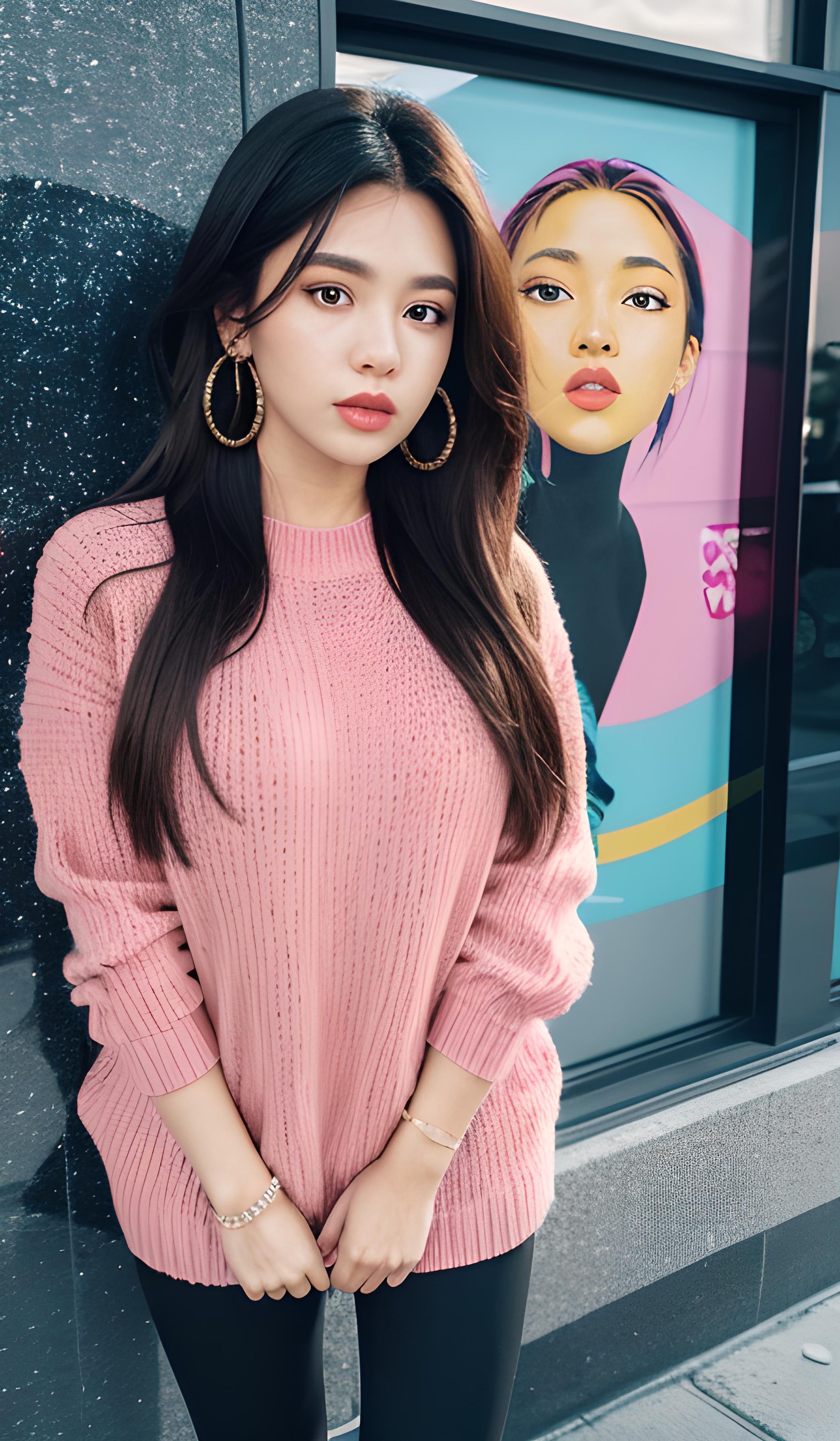 美女高雅造型_美女照片背影侧面