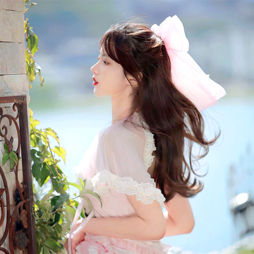 美女头像真人侧脸_美女自拍