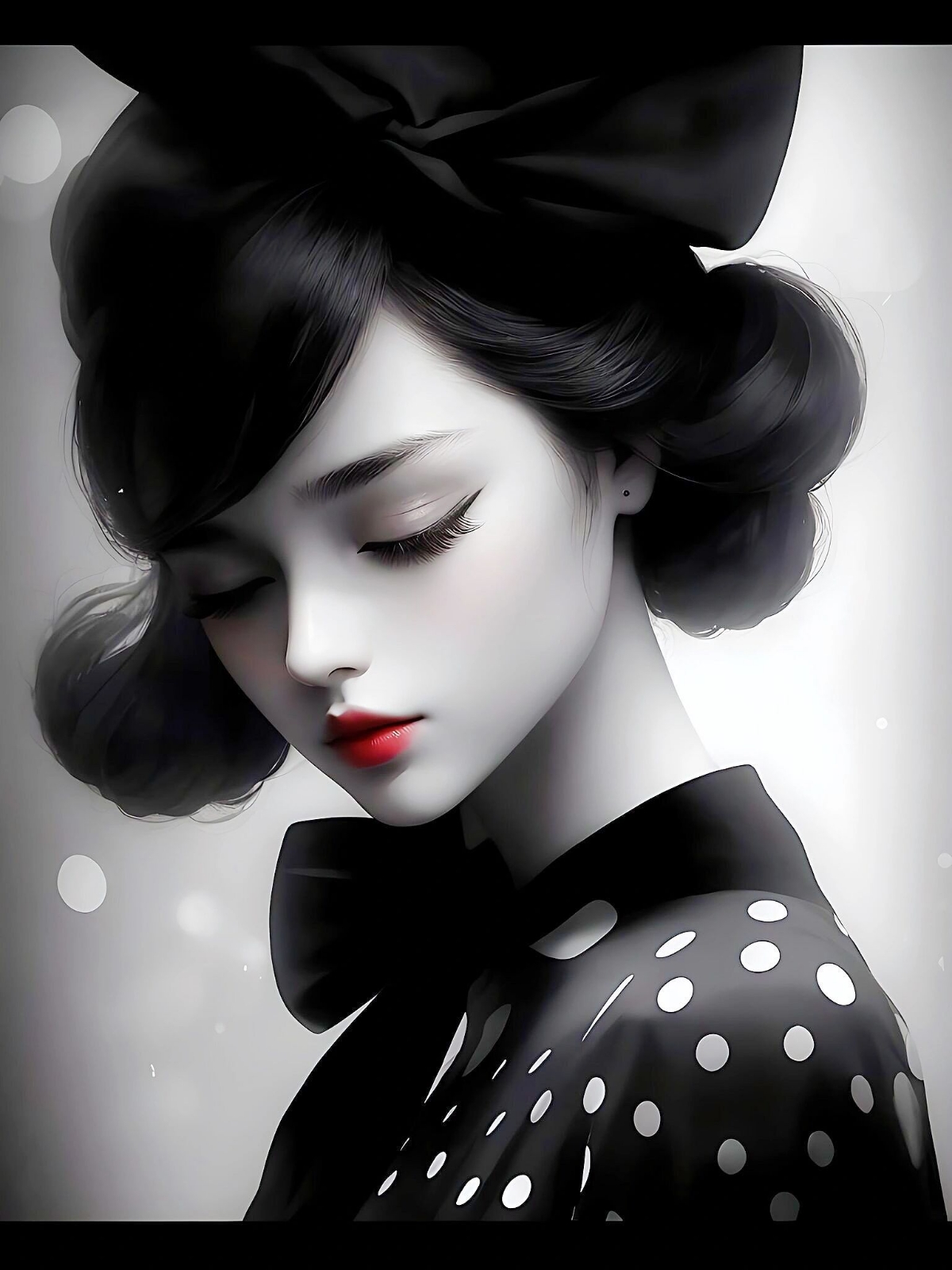 美女壁纸全屏_美女高雅造型