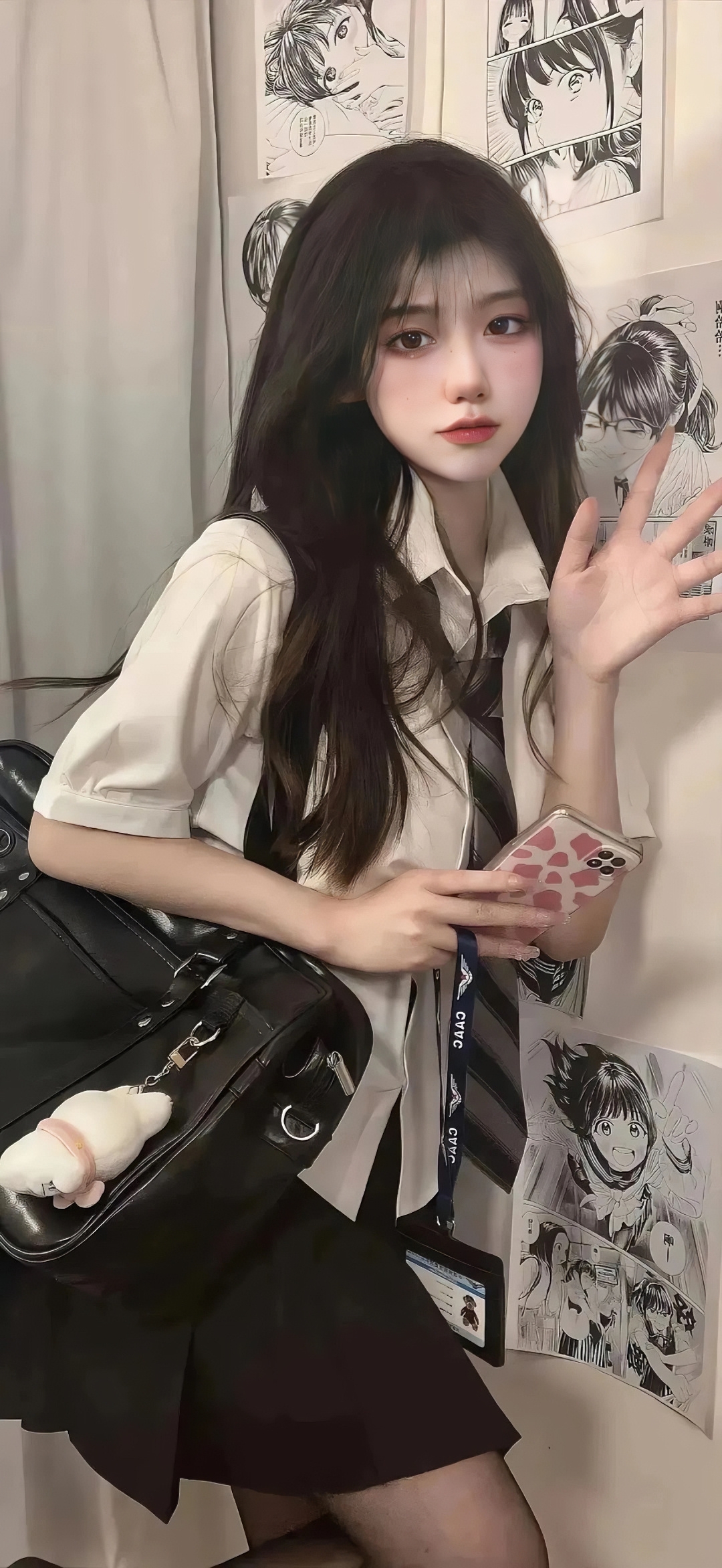 美女照片背影侧面唯美_美女壁纸手机壁纸高清