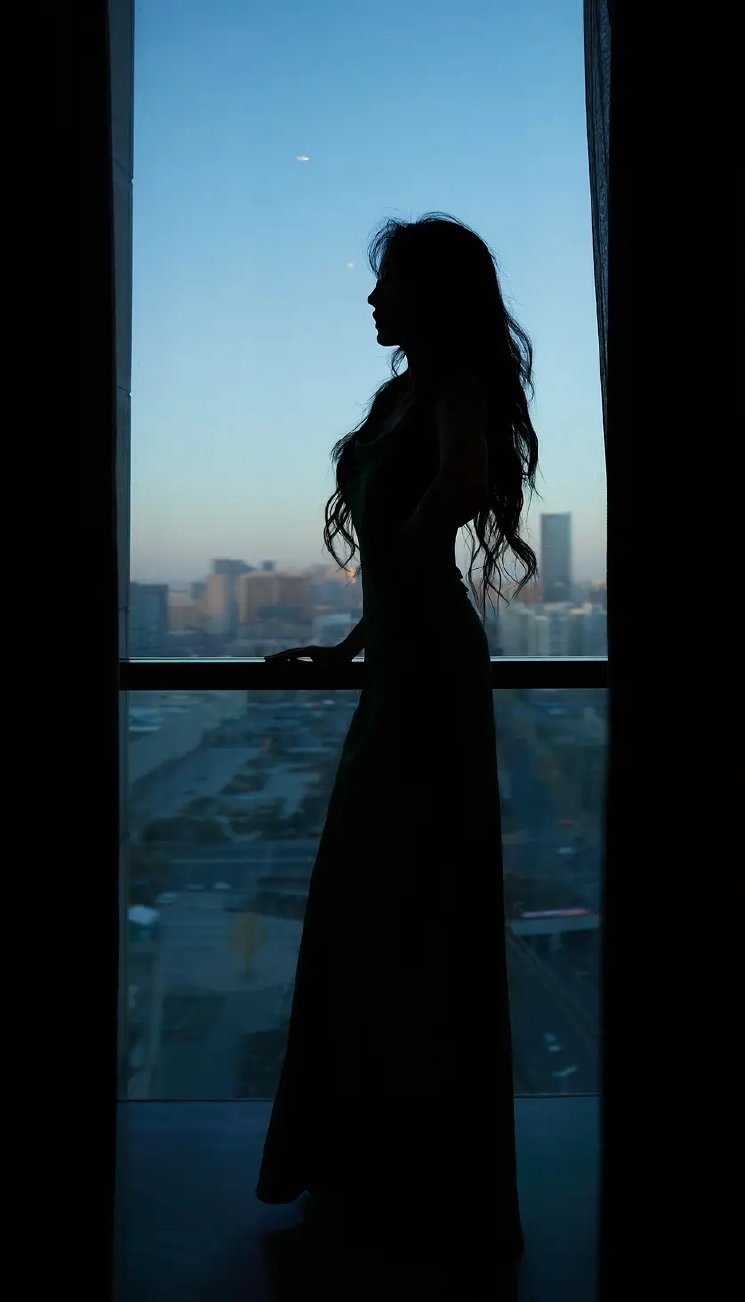 小清新美女_美女照片背影侧面