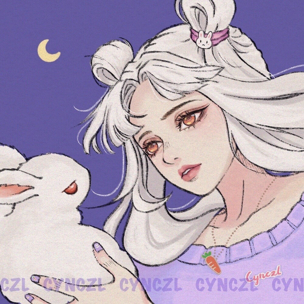 苏柒手绘动漫少女系列头像女生头像我要个性网_美女壁纸手机壁纸