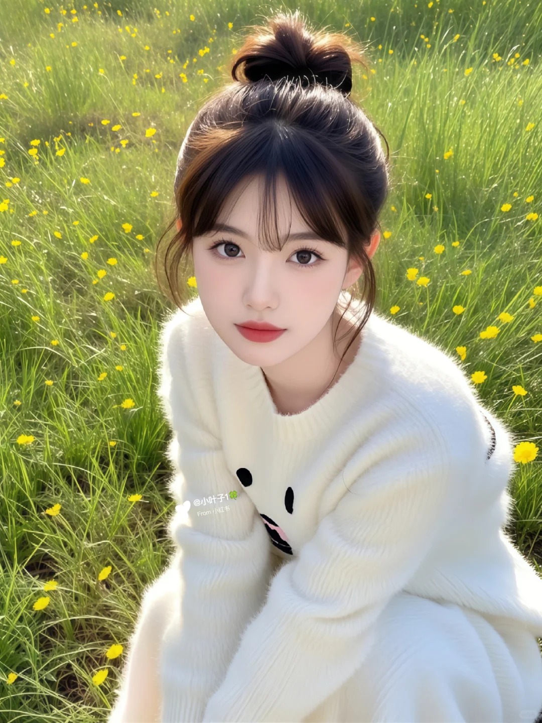 女头玩网必备真人女生头像_美女高雅造型