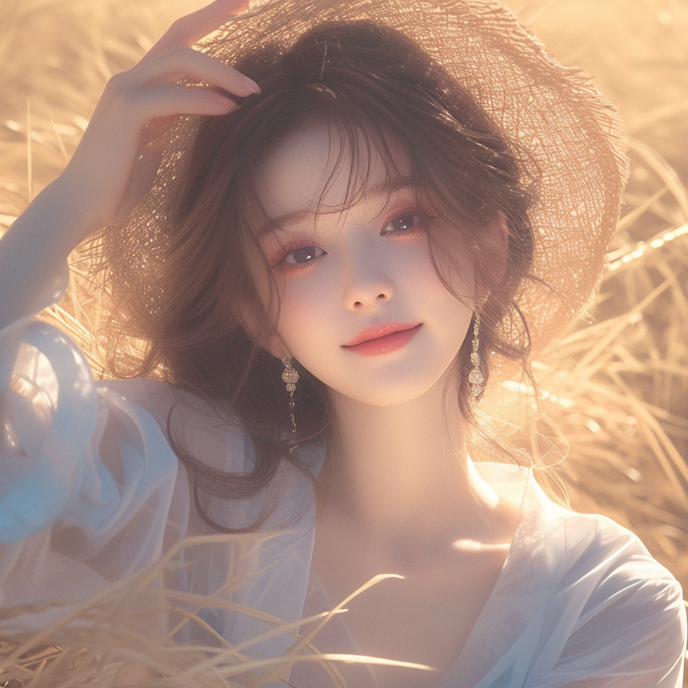人图标_美女头像甜美卡通